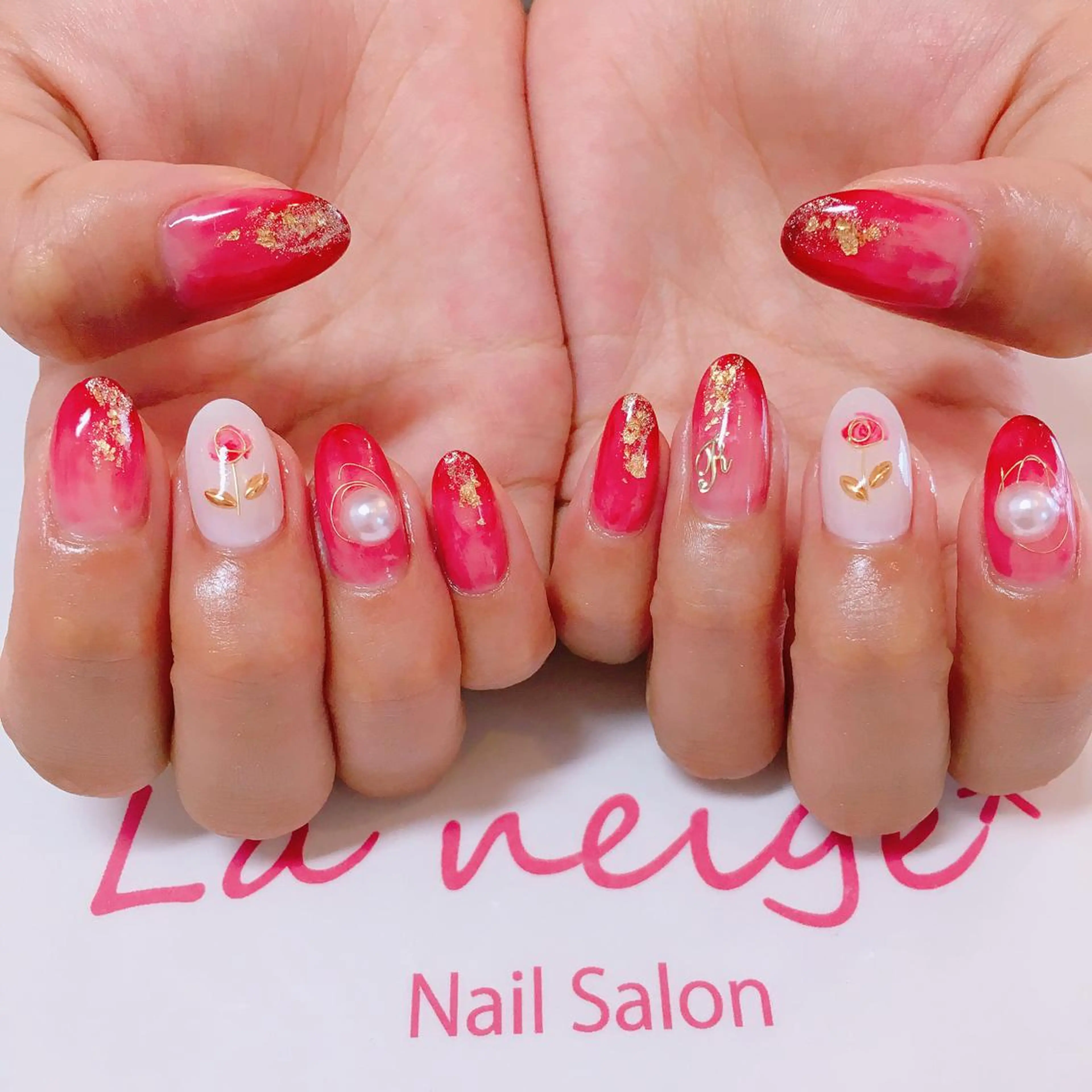 ネイル La neige* yuki 🐩🌙のネイルデザイン