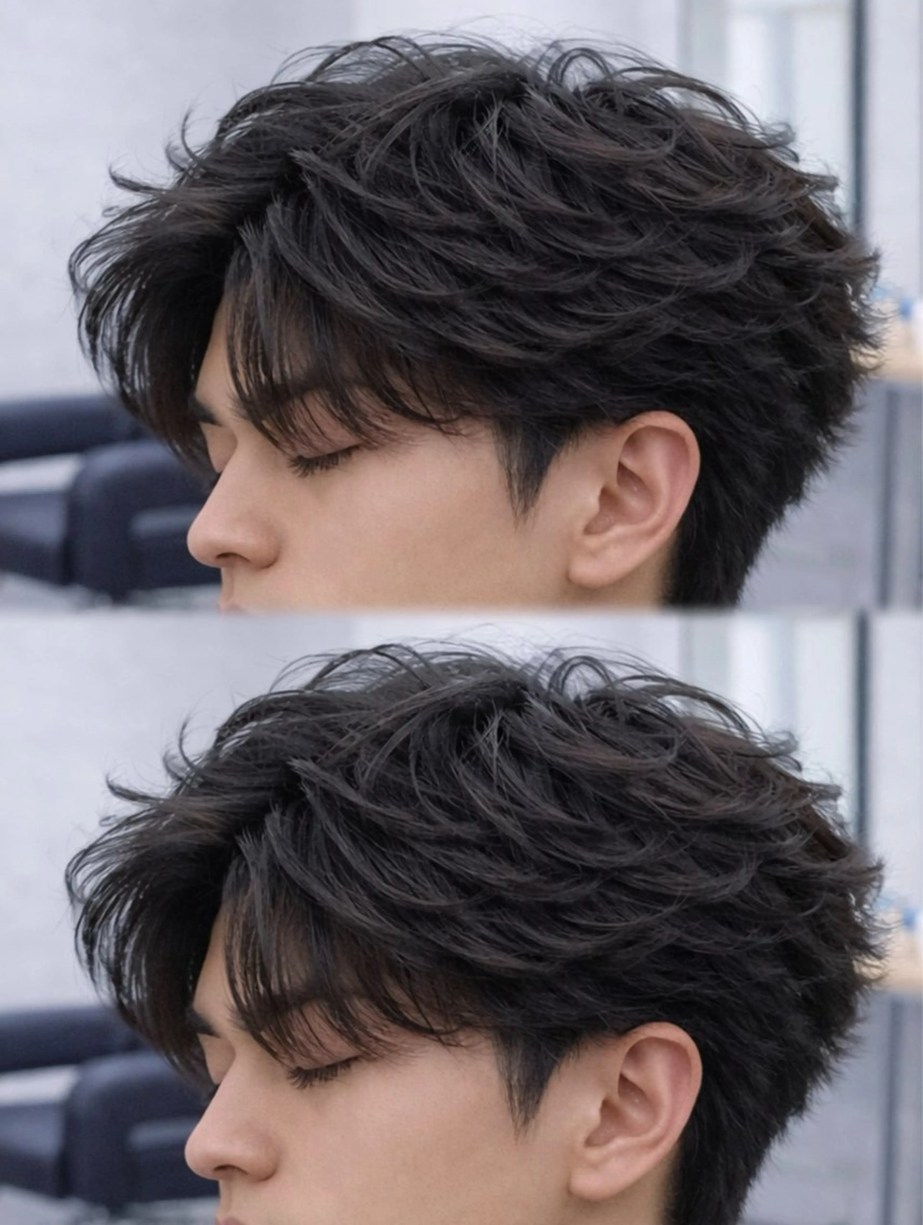 ショート パーマ ヘアアレンジ メンズ フェザーパーマ メンズパーマ ショートヘア ニュアンスパーマ カット パーマ 🔥ニュアンス フェザー小林海斗🔥のヘアスタイル