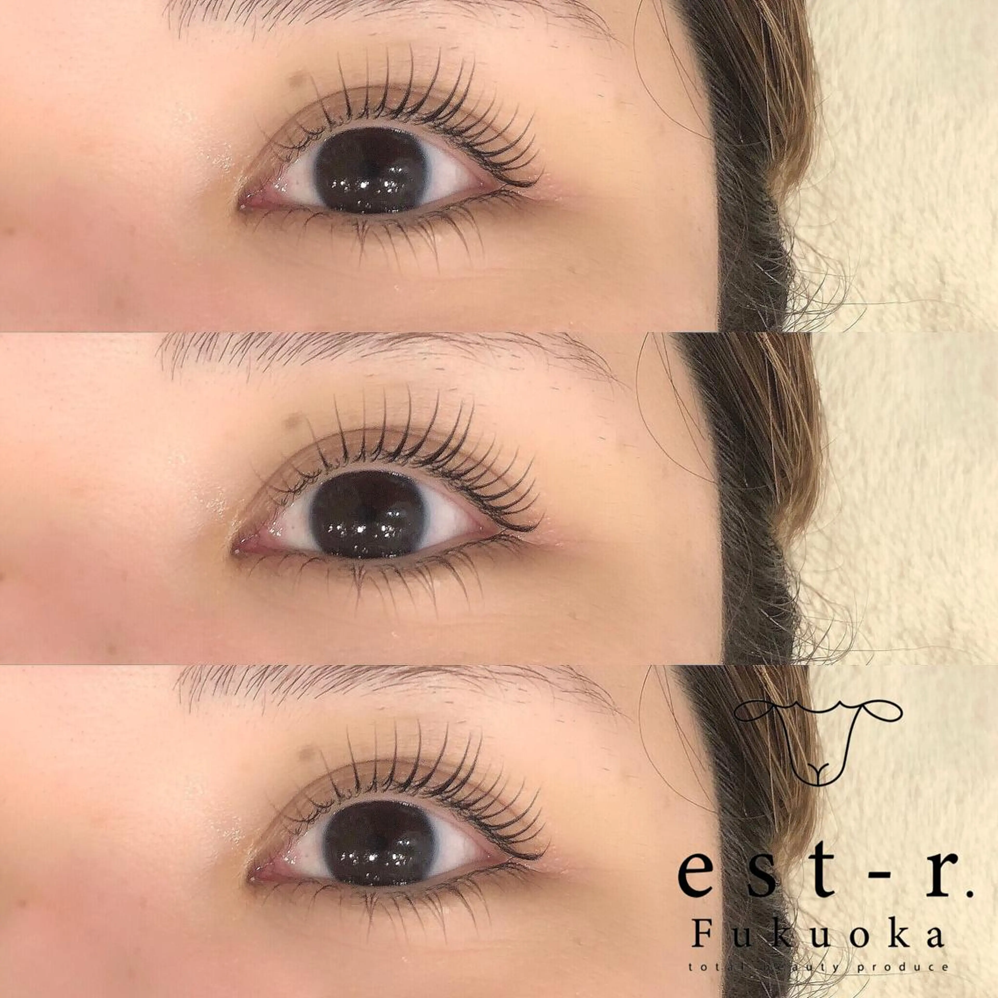 マツエク・マツパ フラットラッシュ パリジェンヌラッシュリフト まつげパーマ 下まつげエクステ 一重×まつ毛パーマ マツパ Riho/博多/ まつげパーマ/LEDのエステ・リラクイメージ