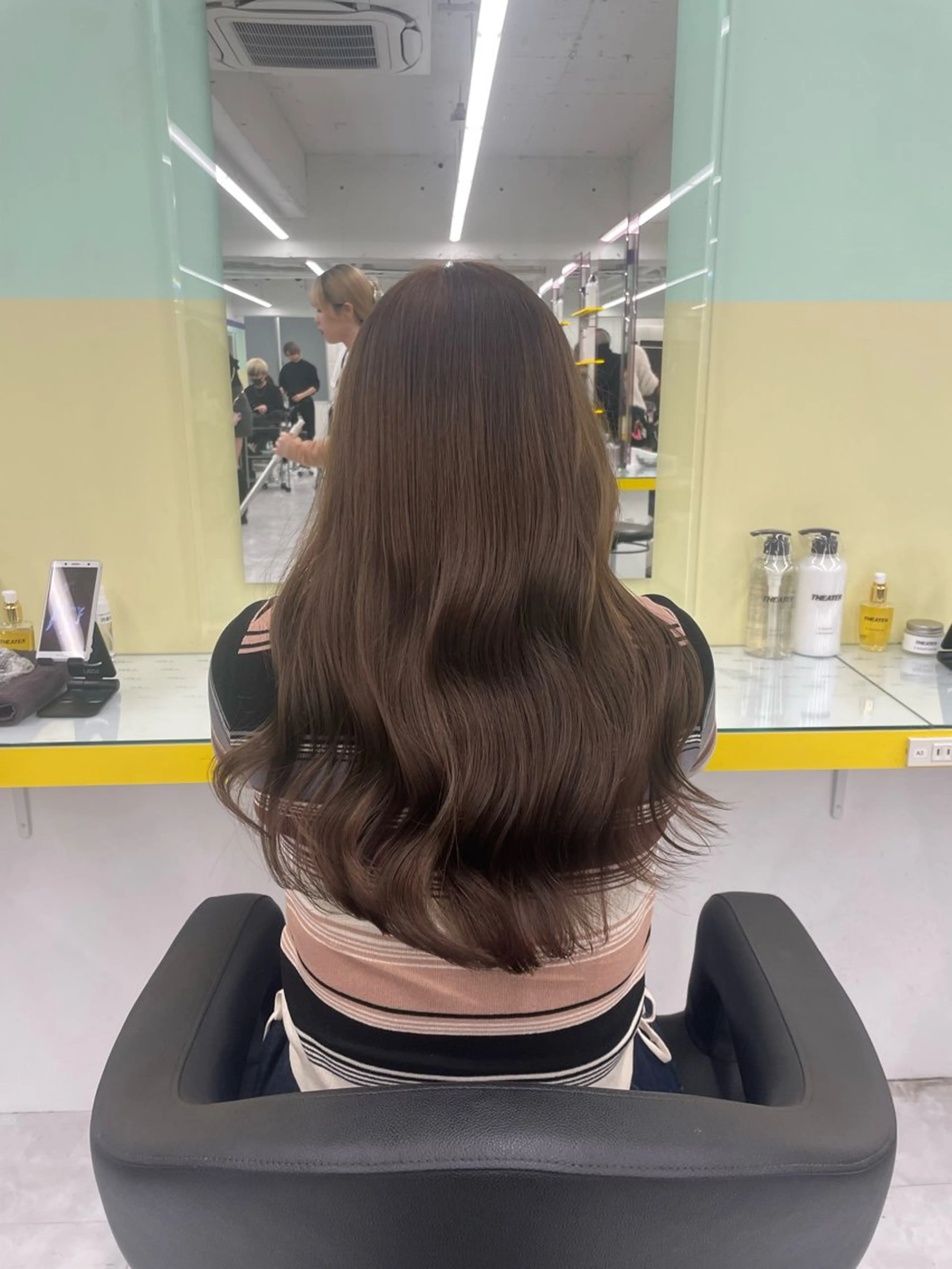 ロング カラー 🦋色落ち綺麗カラー メンズYUZU🦋‪のヘアスタイル