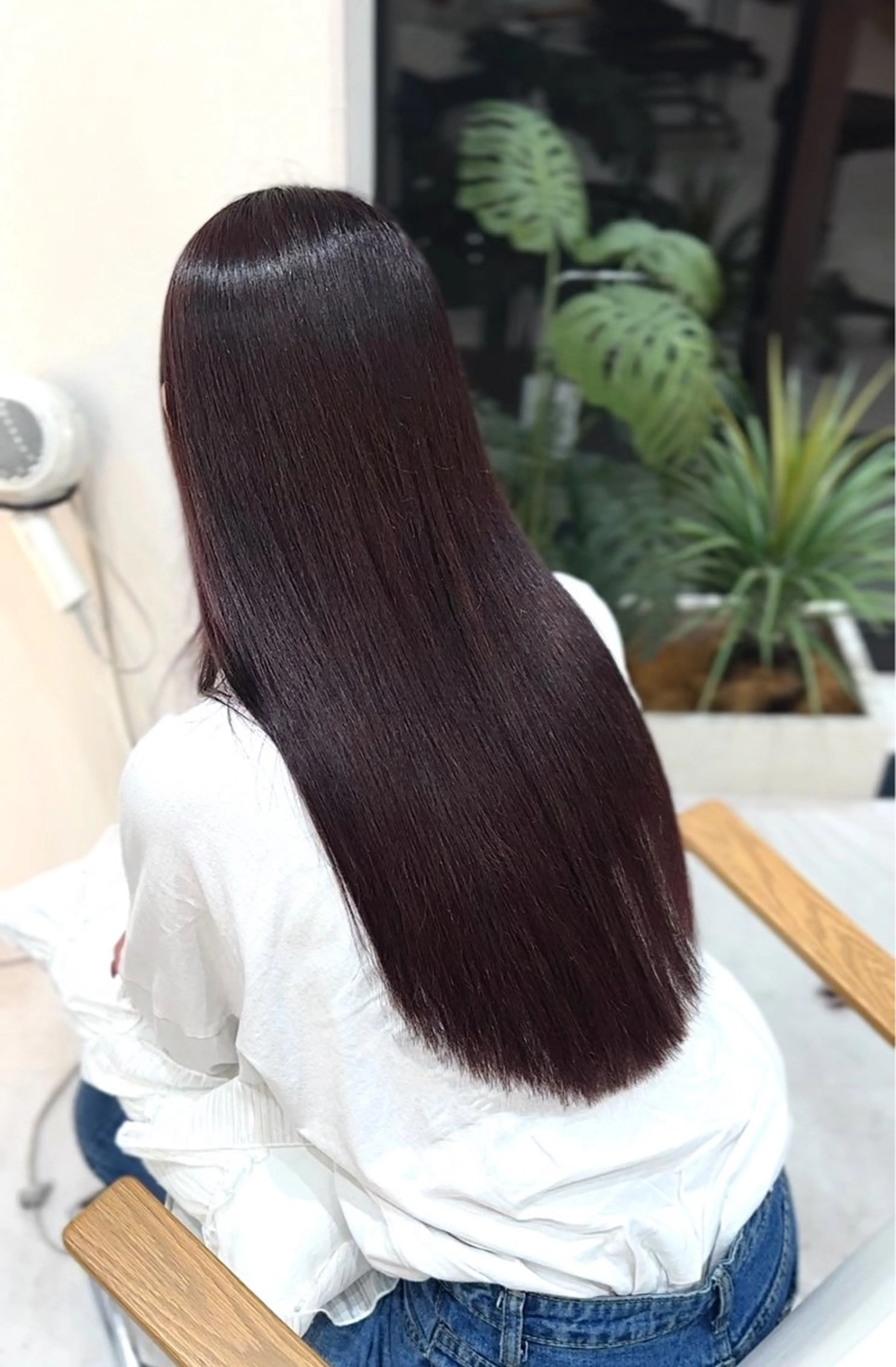 ロング 韓国ヘア/艶髪ロング グレージュ/kanaのヘアスタイル