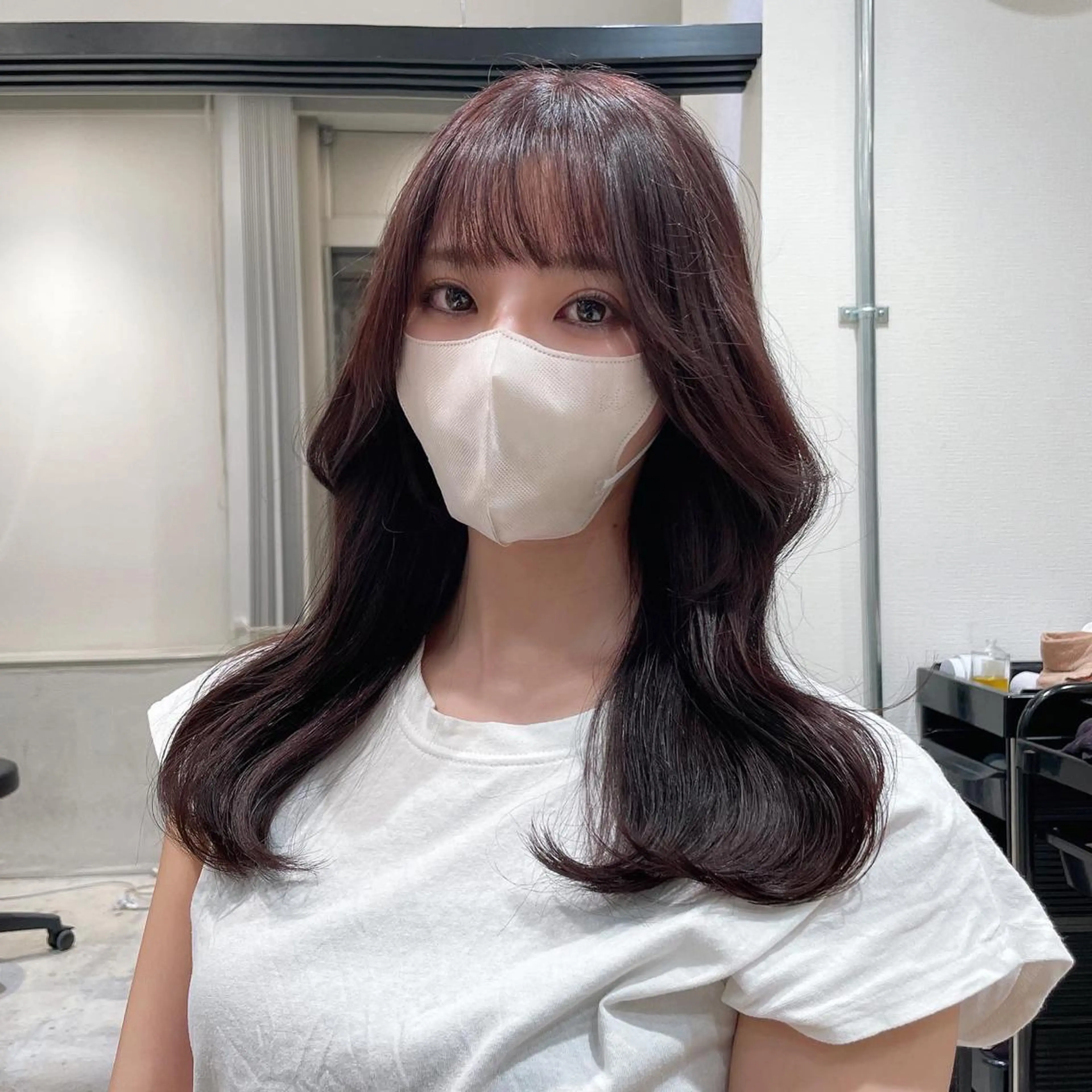 ロング カラー ベージュカラー ブリーチ 透明感カラー ダブルカラー インナーカラー カット ヘアカラー ヘアアレンジ🎀 yuuka 🤍のヘアスタイル