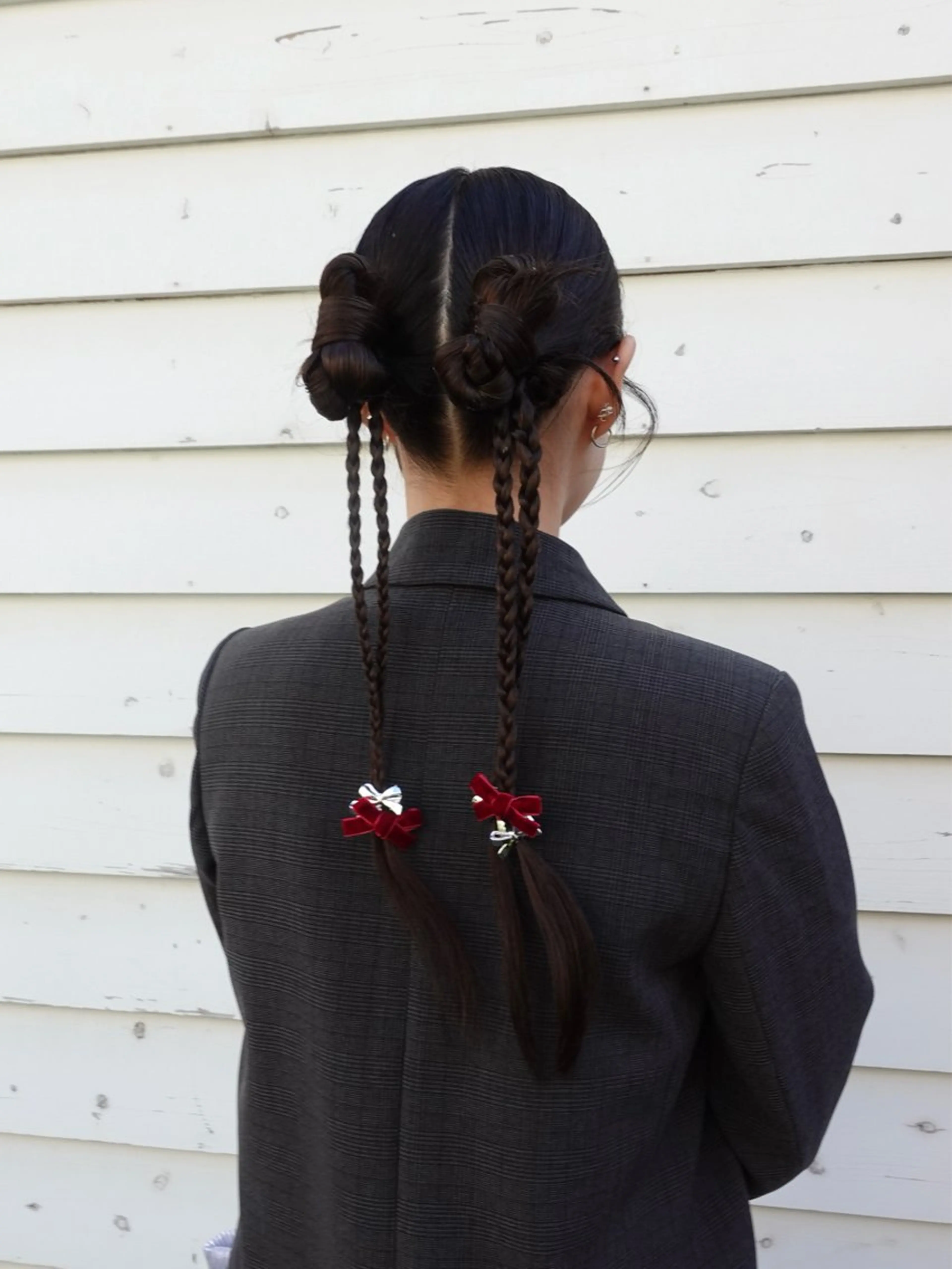 ロング カラー ヘアアレンジ ヘアセット mina 🌷のヘアスタイル