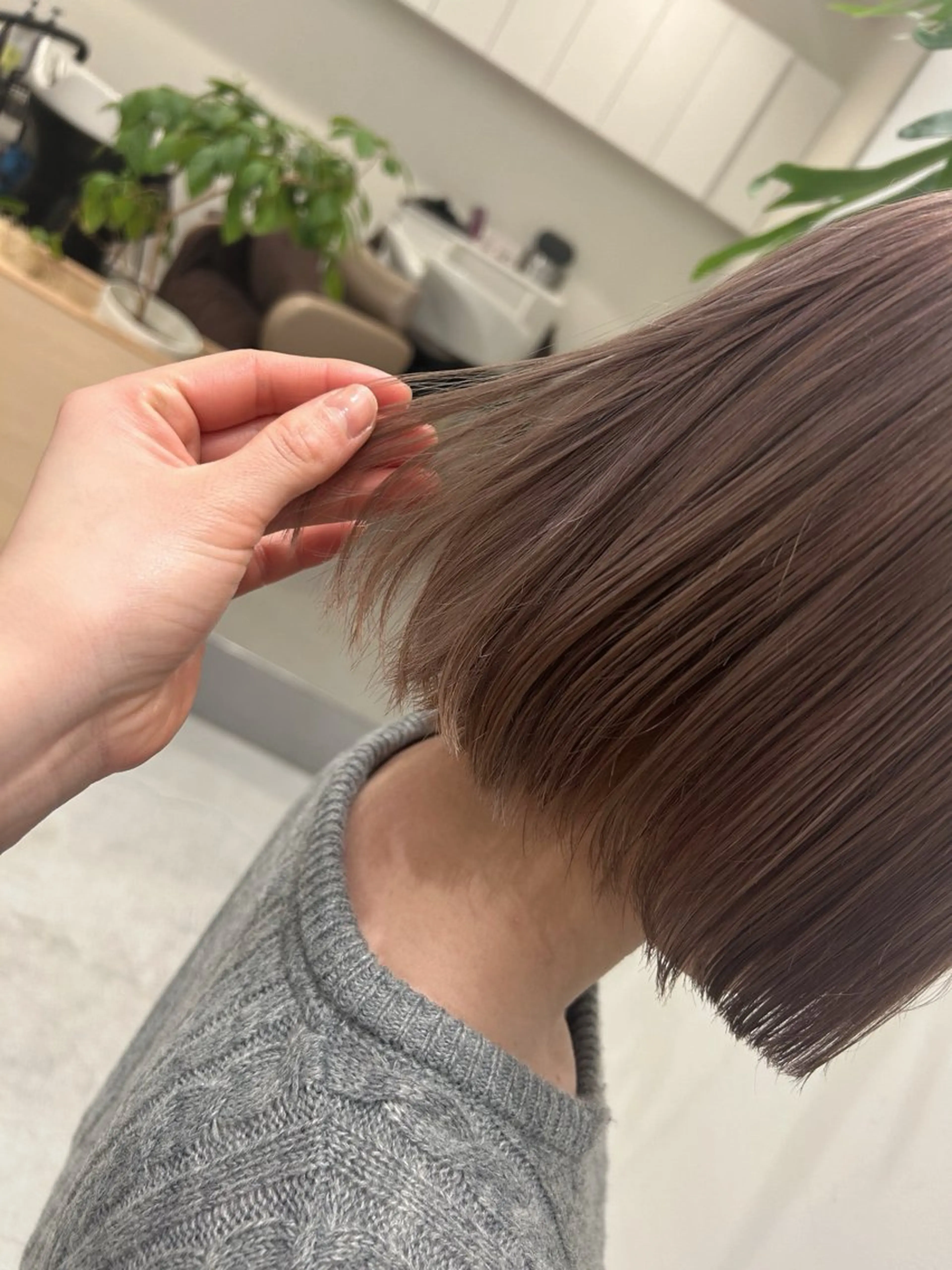 ショート 💛🤍U too e’s 鎌倉🧸のヘアスタイル