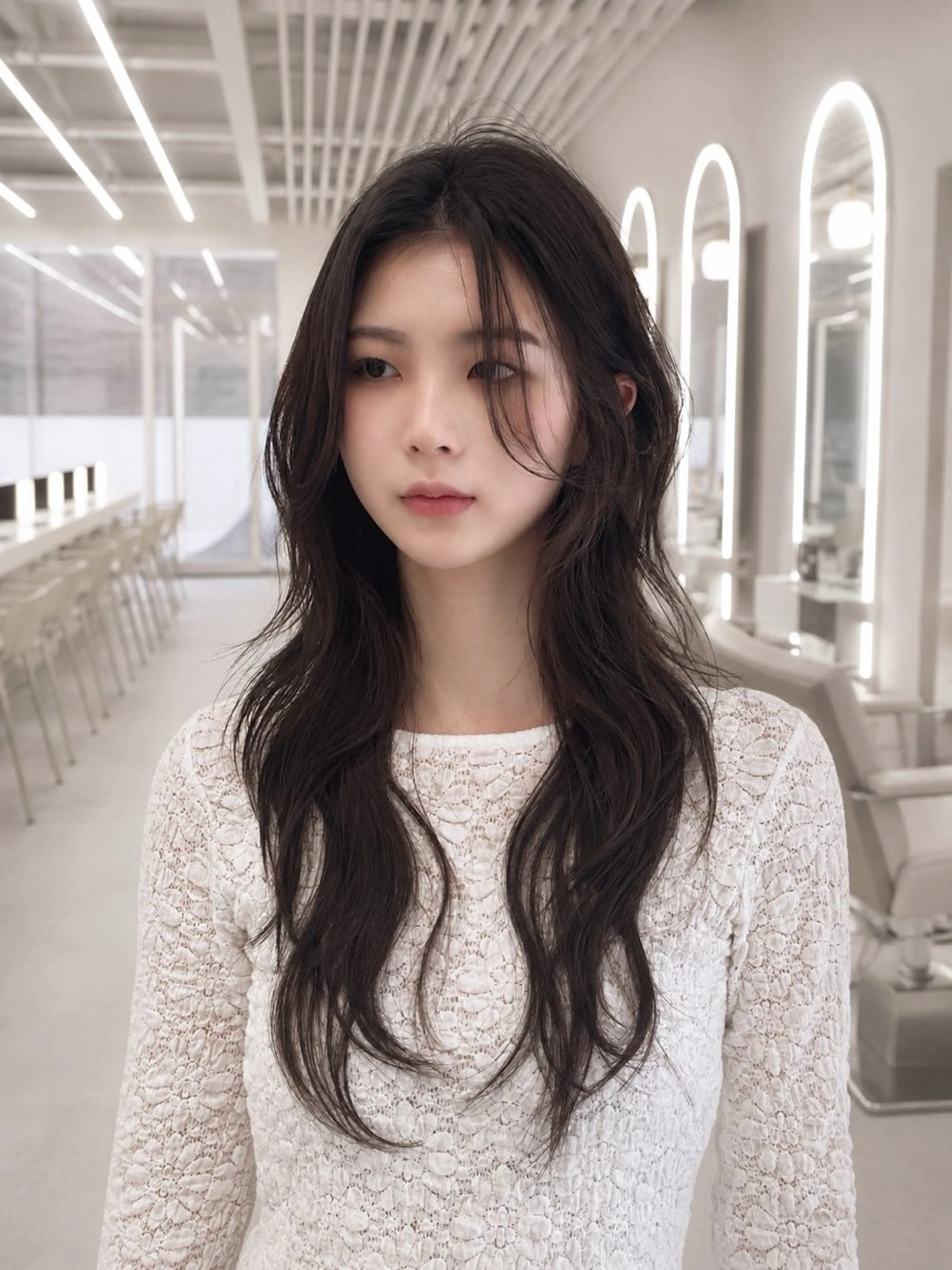 パーマ 本場韓国ヘア特化 아이비/Aibiのヘアスタイル
