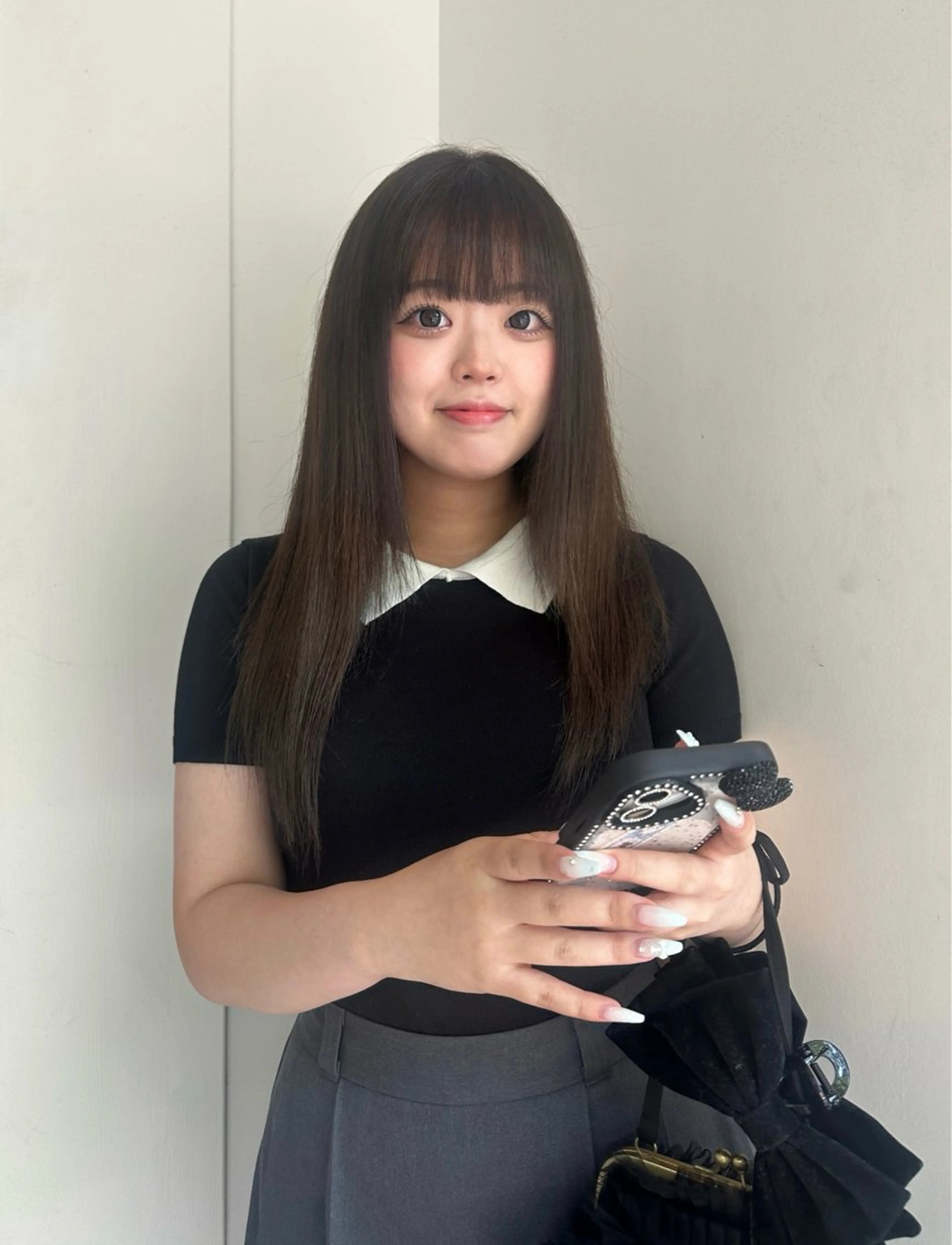 ロング カラー ブリーチ ブラウンカラー カット ヘアカラー トリートメント 松本 雪愛のヘアスタイル