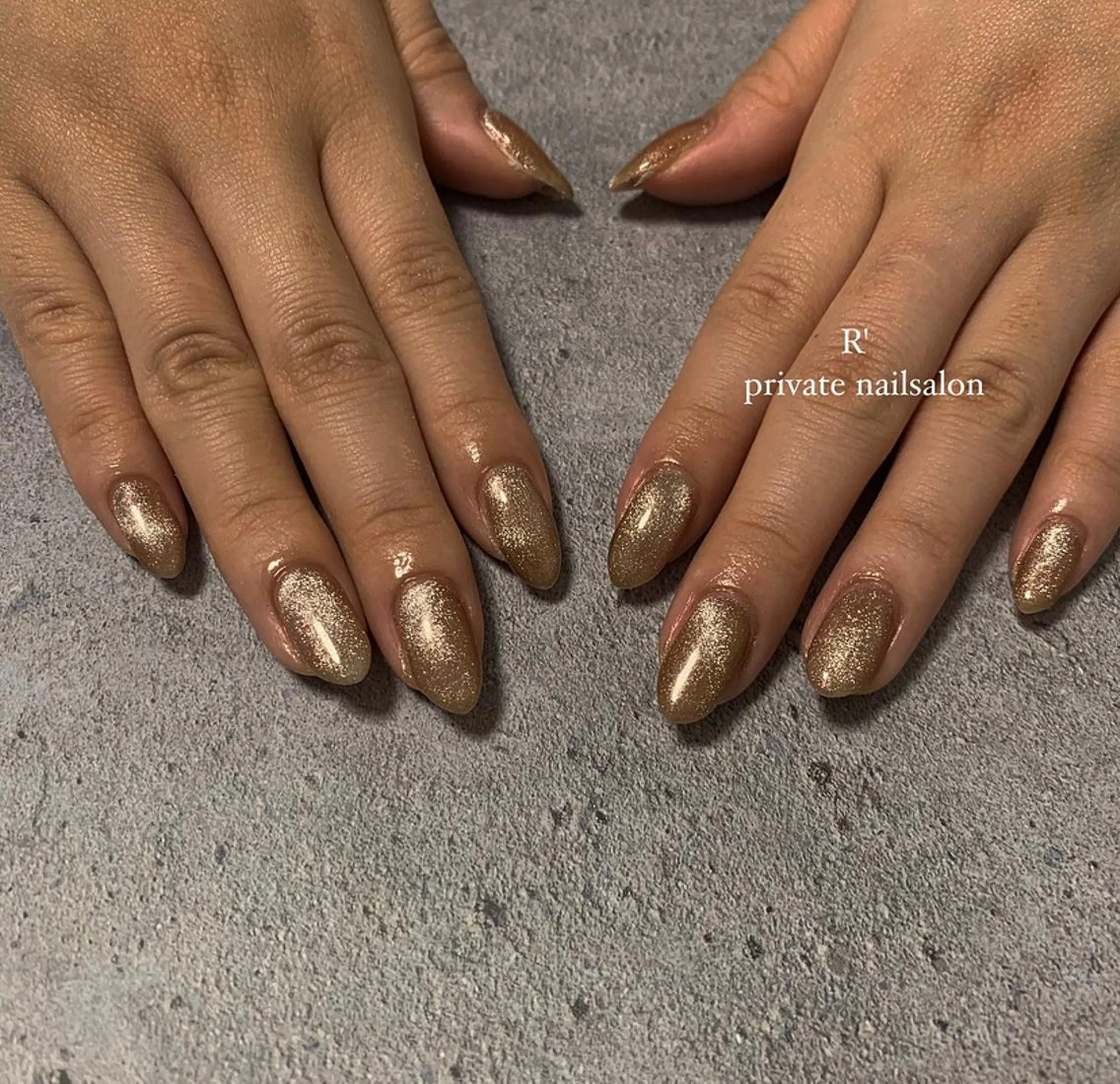 ネイル マグネットネイル Bersinar nail(rina)のネイルデザイン