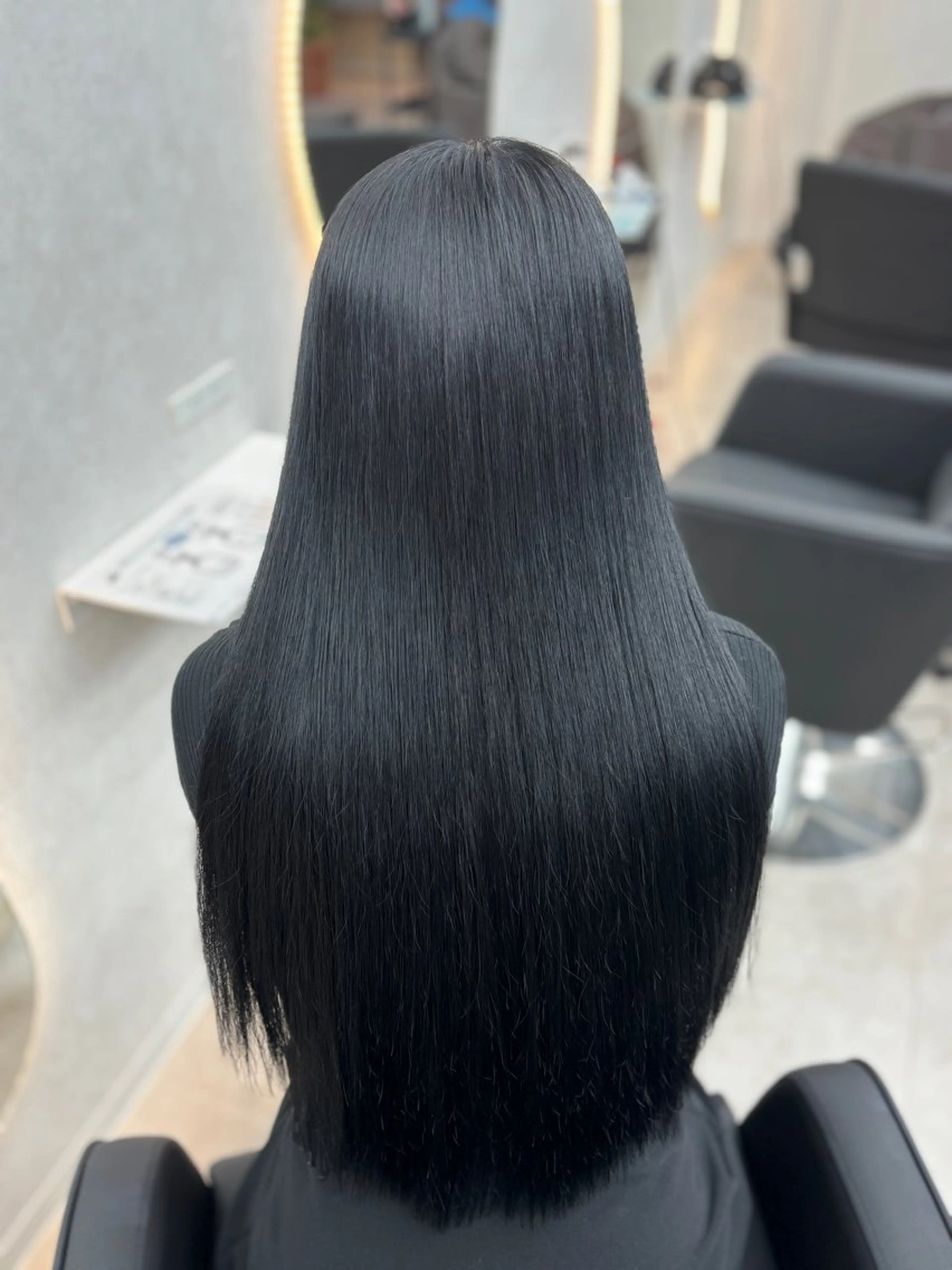 ロング カラー カット 縮毛矯正 トリートメント 🍒みお🍒 大宮/艶髪/カットのヘアスタイル