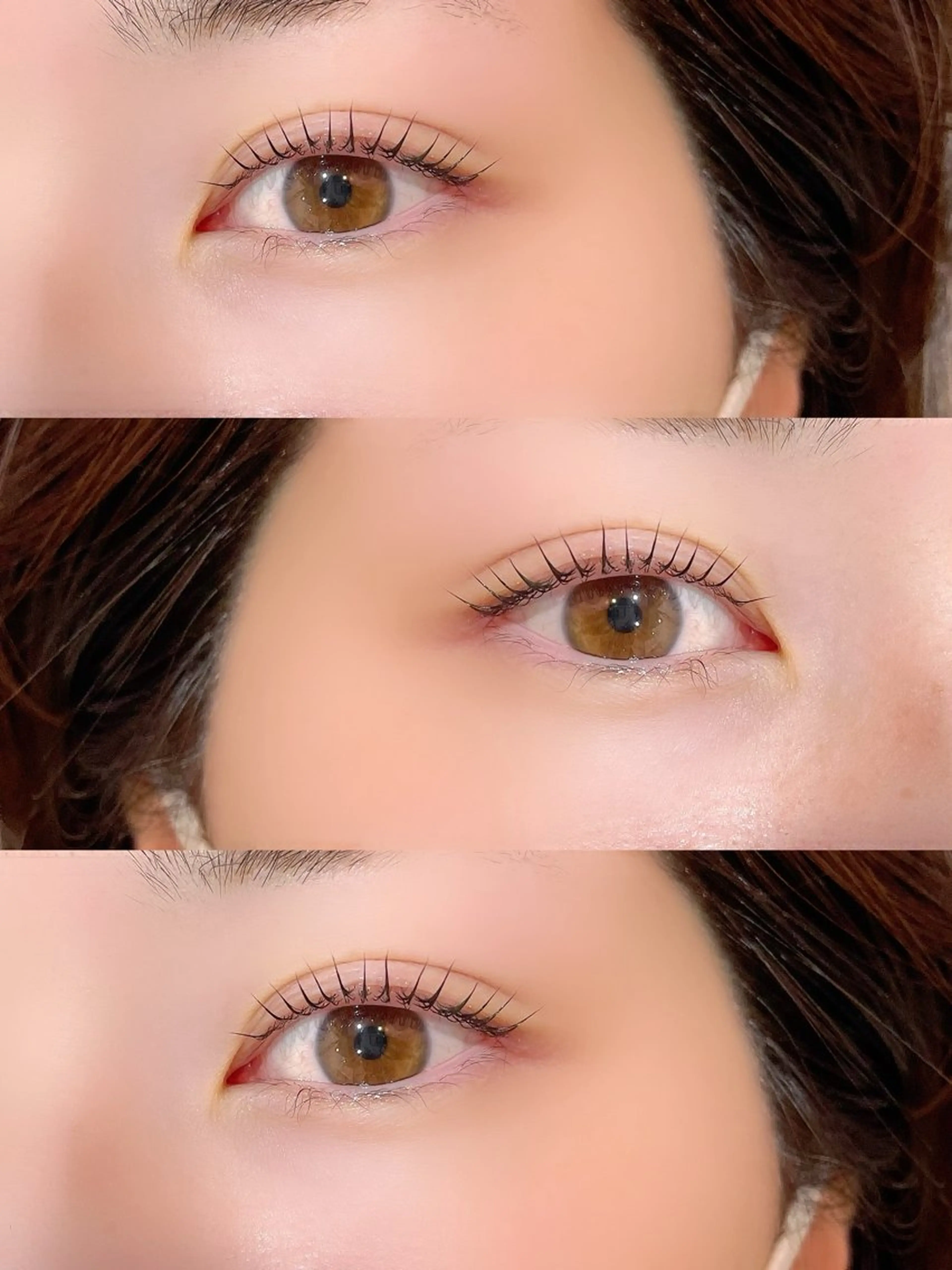 マツエク・マツパ Pinq she Ayana👀🤍のヘアスタイル