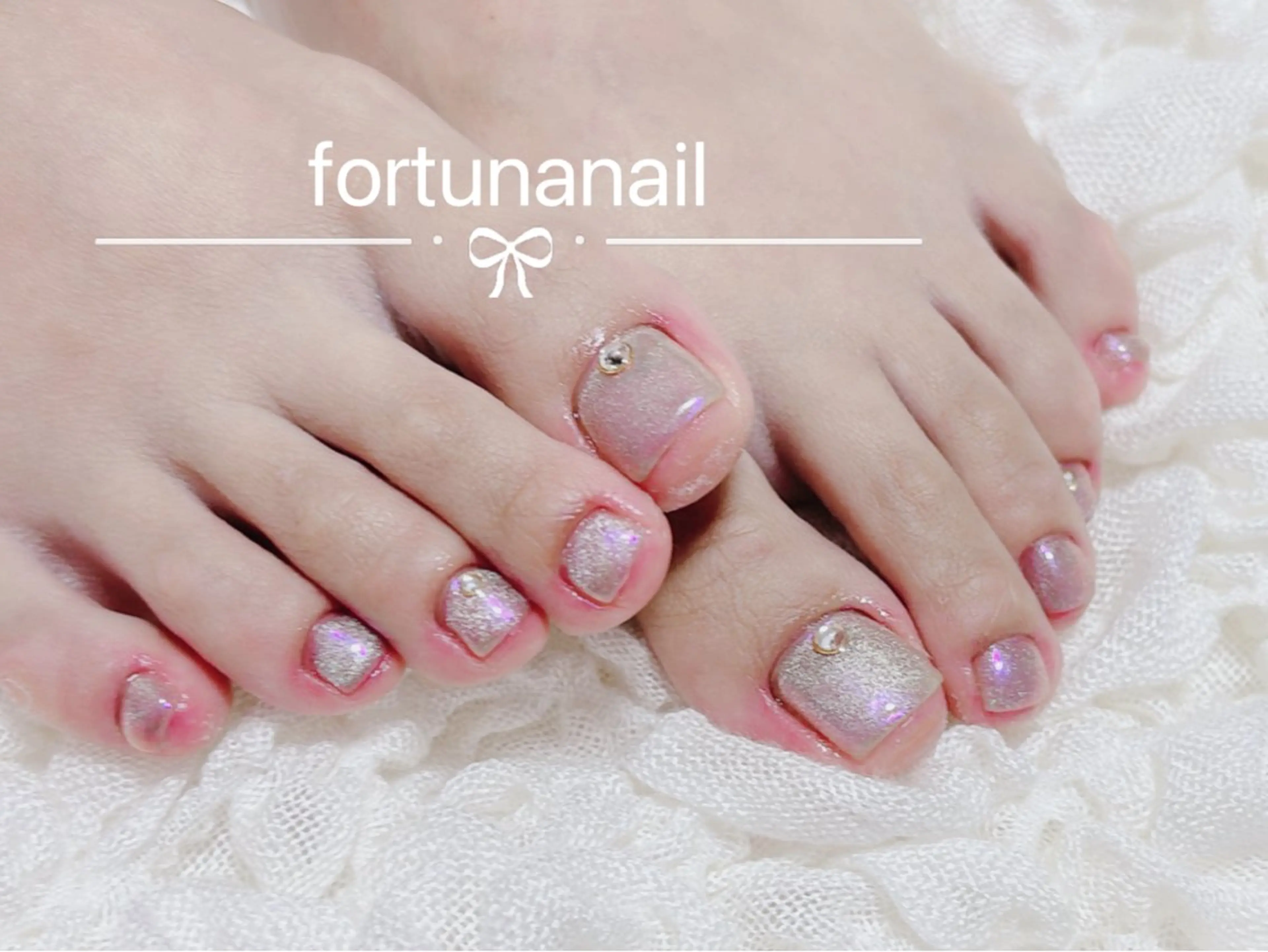 ネイル フットネイル Nail •Head スパFortunaのネイルデザイン