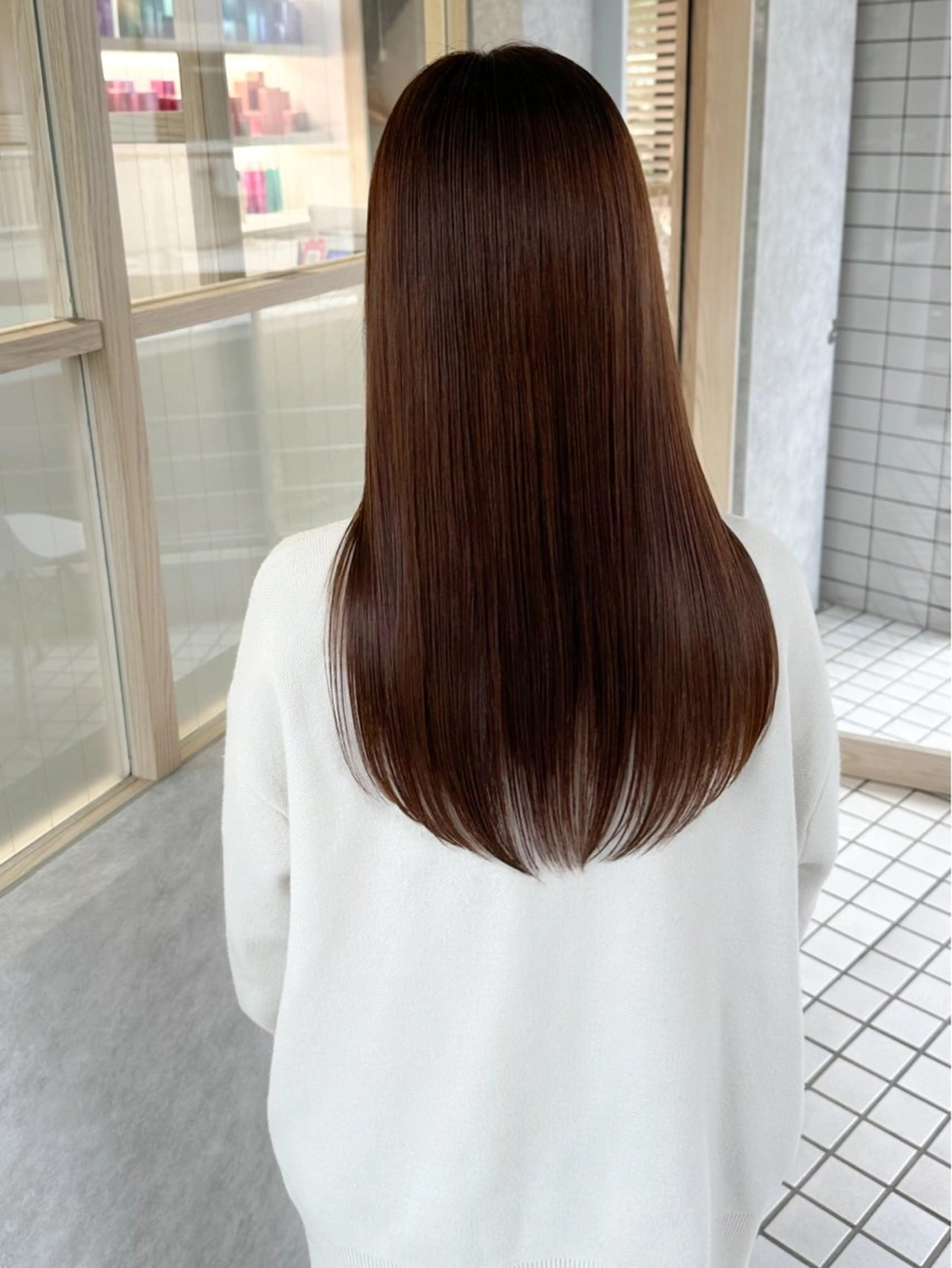 ✨🌴サラツヤ縮毛矯正🌴✨潤いトリートメントサービスの写真