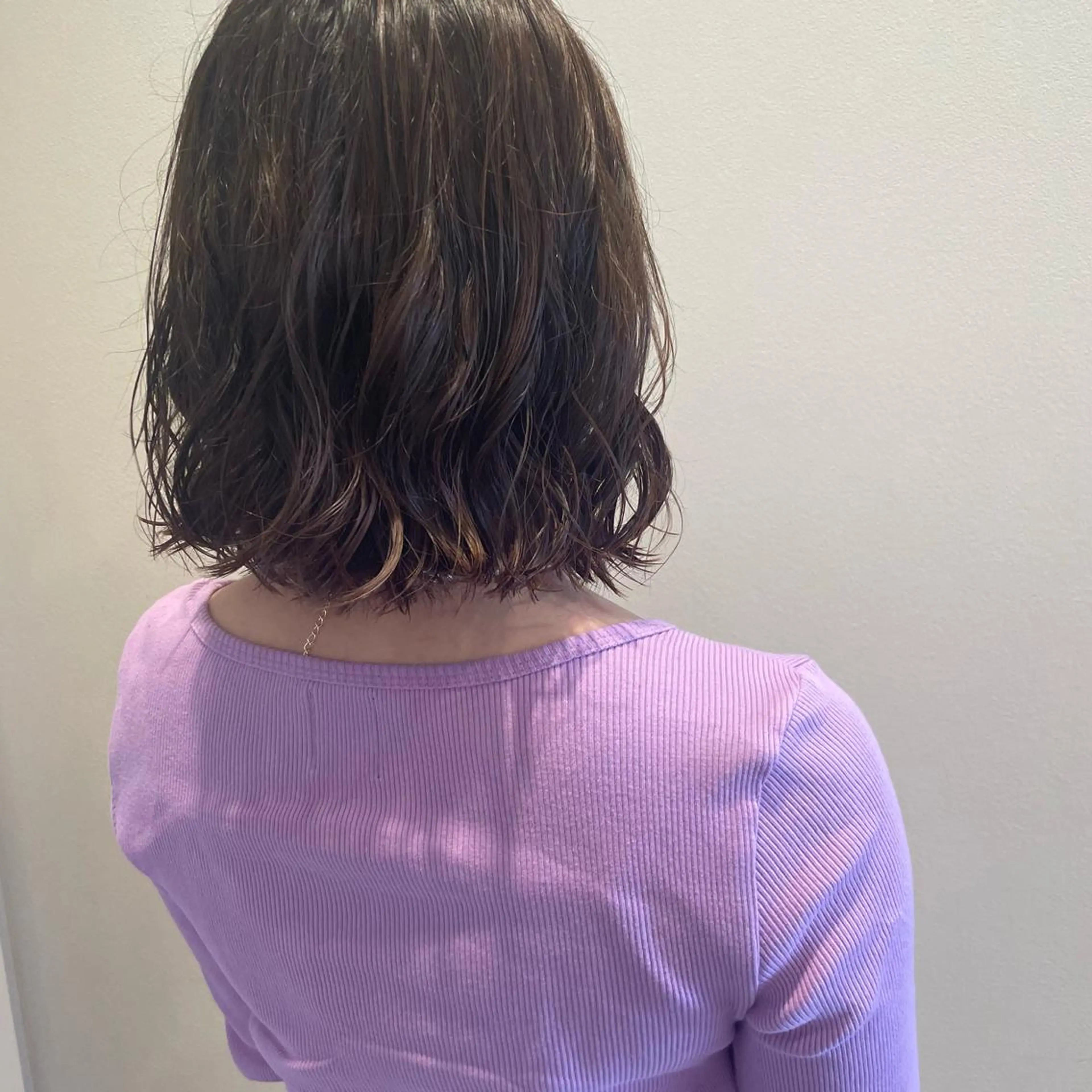 ショート パーマ ボブ 🍪ﾖｼｲﾊﾙﾈ🍪 ﾗﾍﾞﾝﾀﾞｰｶﾗｰのヘアスタイル