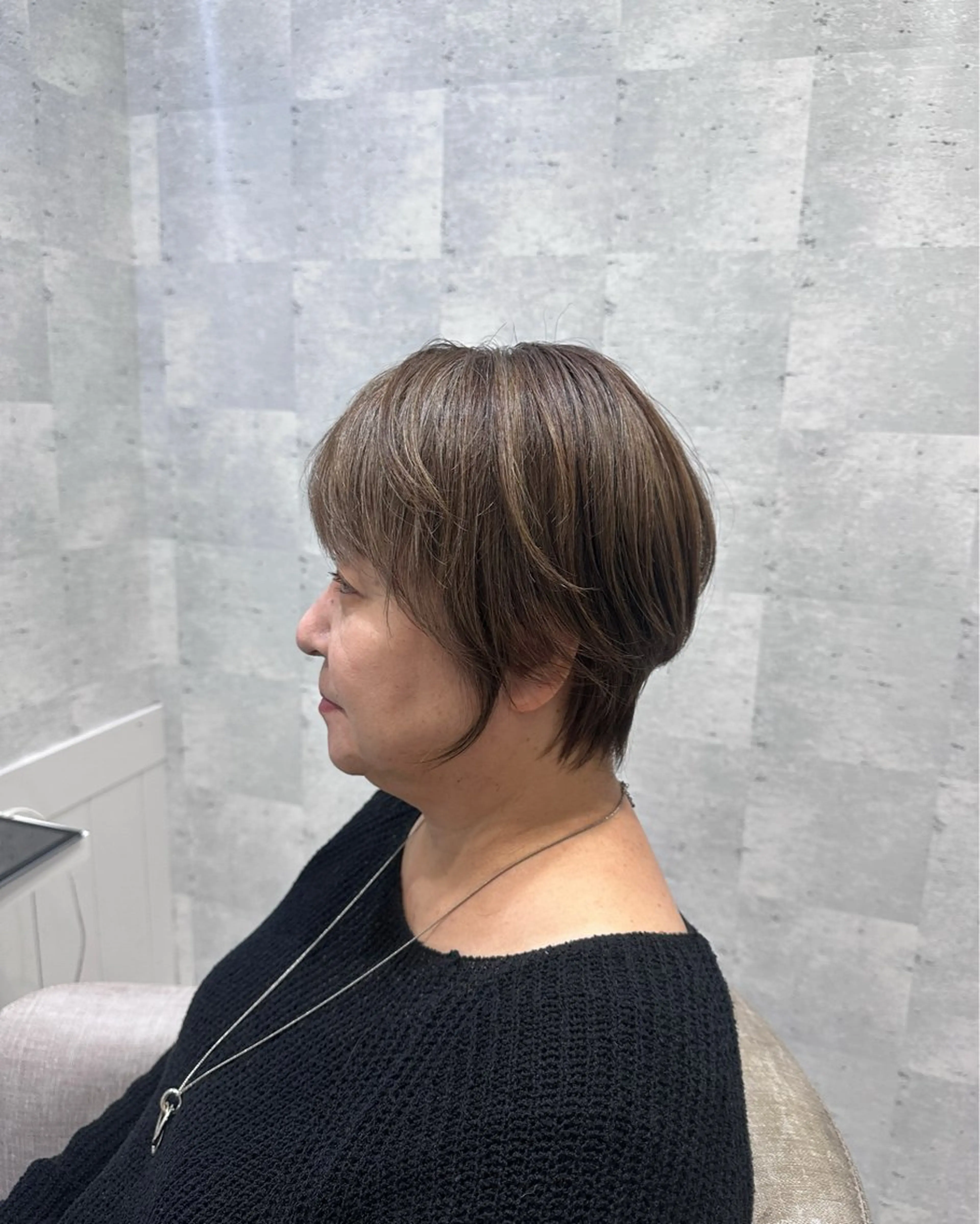 ショート カラー カット ヘアカラー トリートメント 西山 将太のヘアスタイル