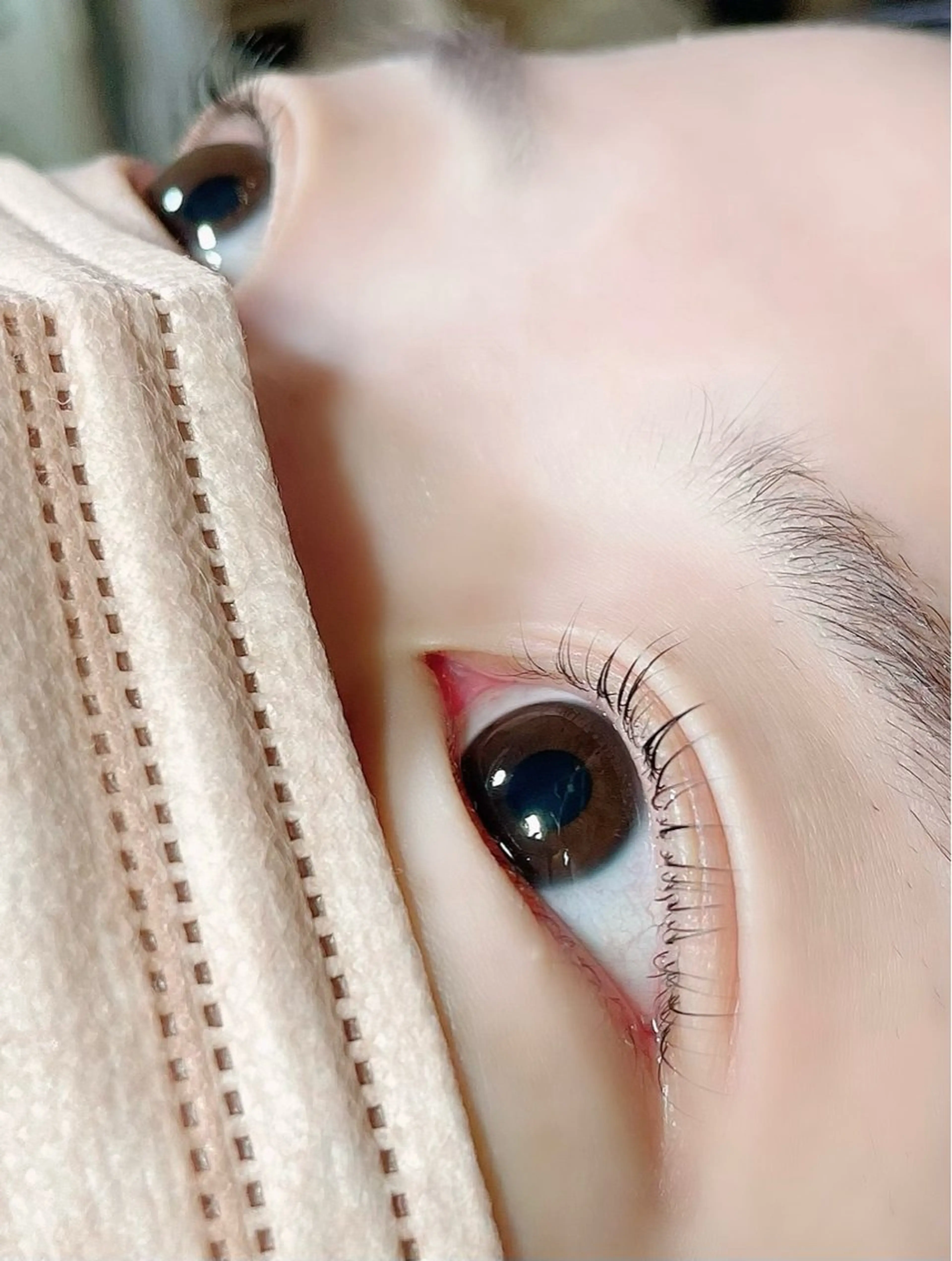 マツエク・マツパ フラットラッシュ パリジェンヌラッシュリフト まつげパーマ 一重×まつ毛パーマ ボリュームラッシュ マツエク Charme 五反田・不動前・目黒のマツエク・マツパデザイン