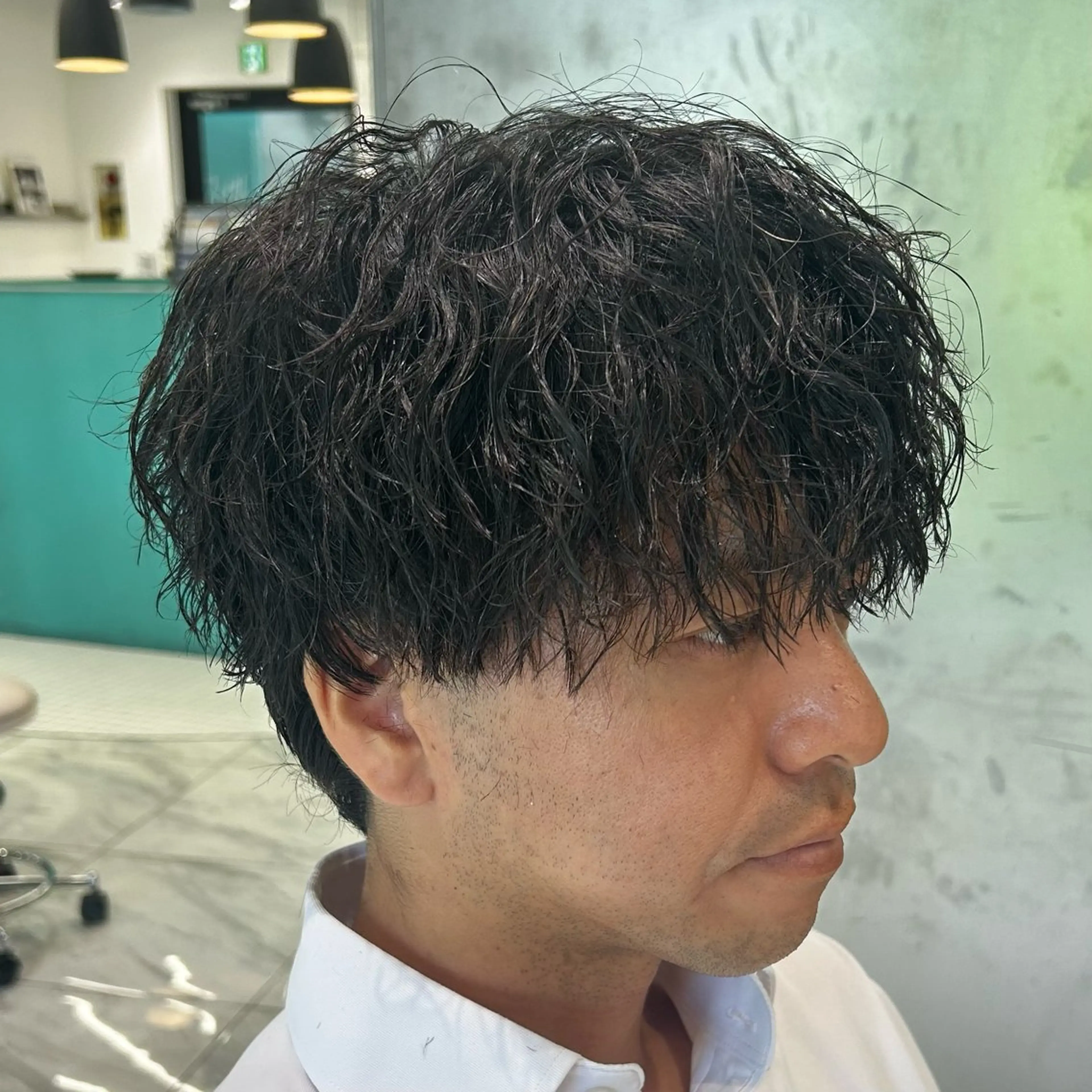 メンズ レイヤー／マツエク 💋𝑨𝑵𝑵𝑨のヘアスタイル