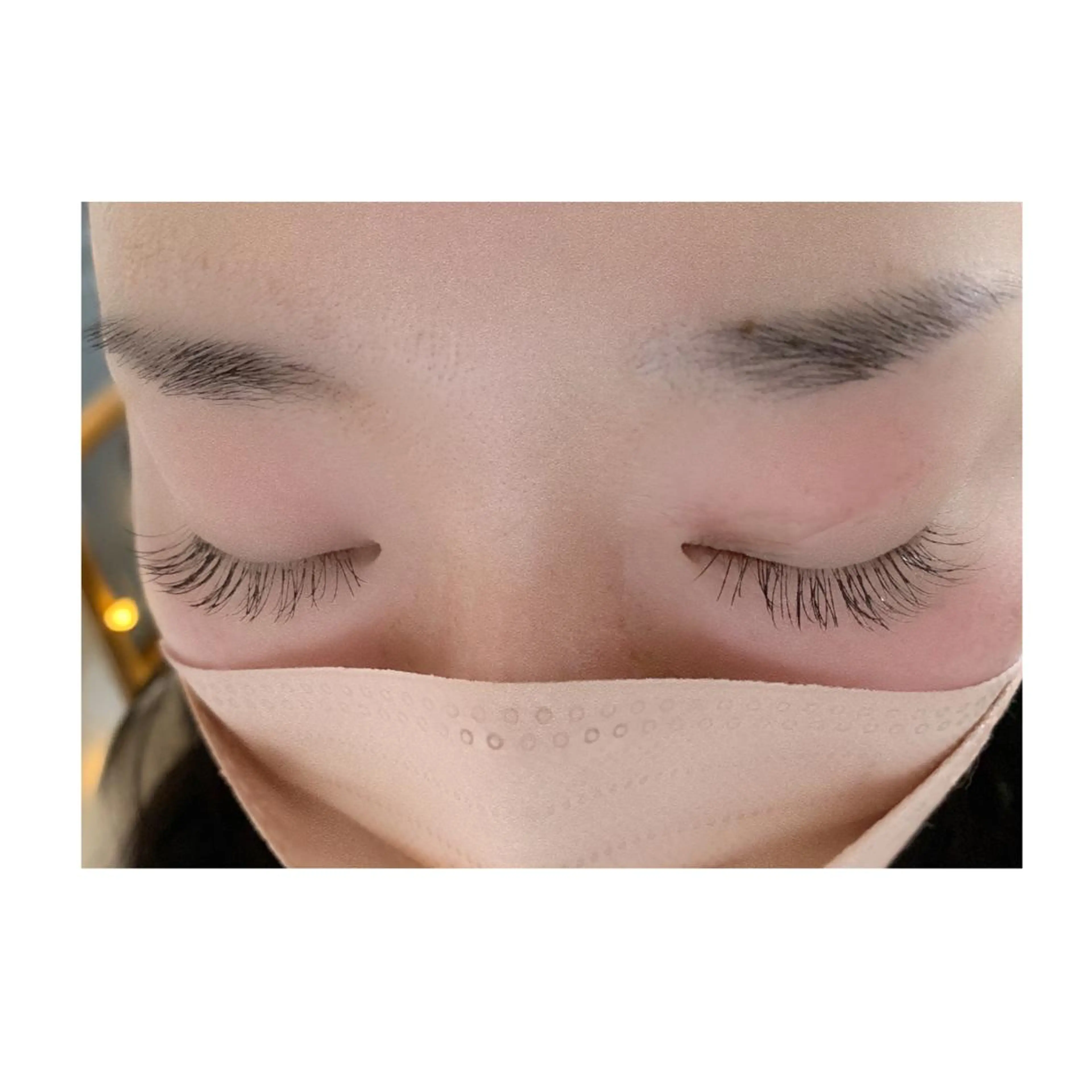 マツエク・マツパ Cカール フラットラッシュ ナチュラル マツエク ミィのマツエク・マツパデザイン