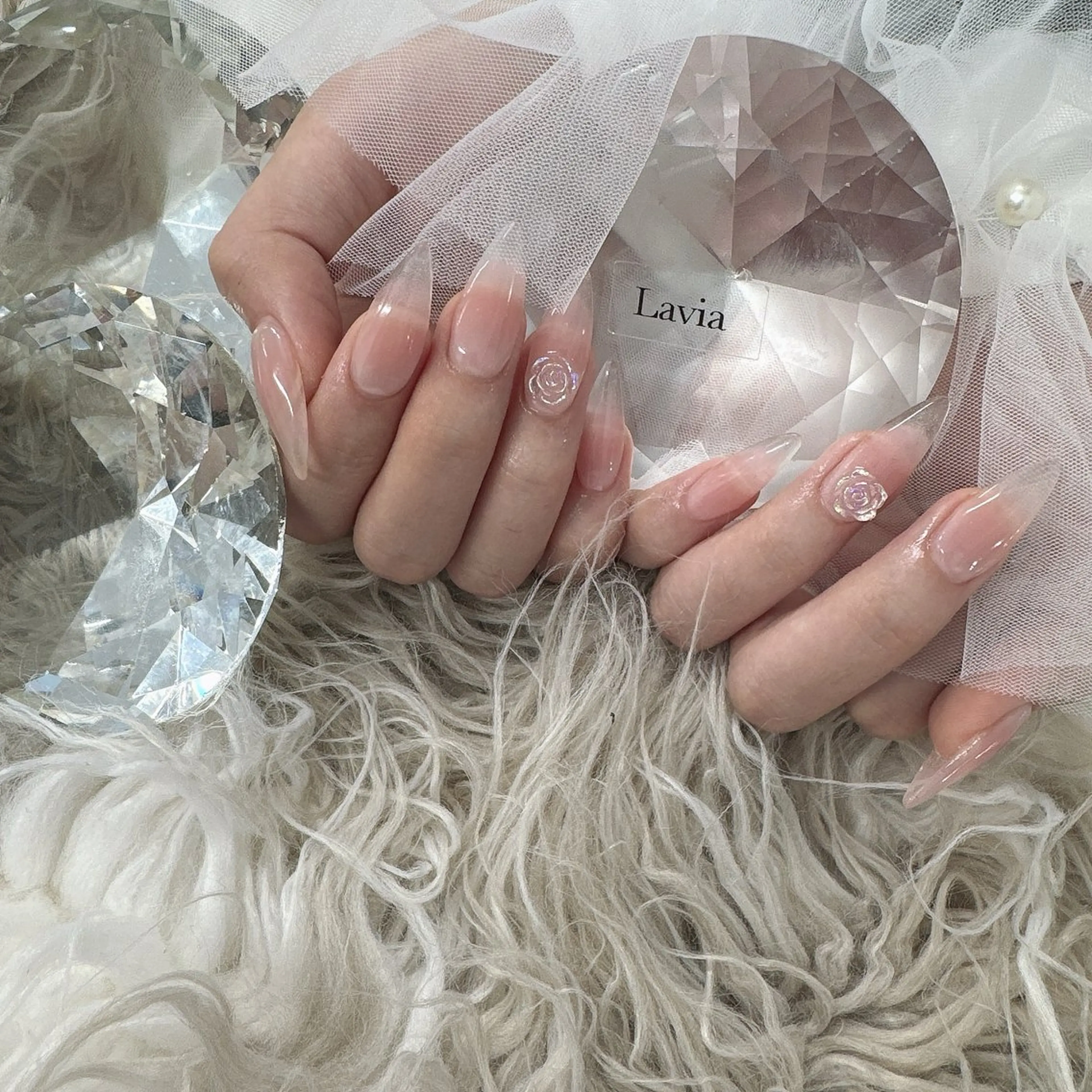 ネイル ハンドネイル lavia🖤 ayumiのネイルデザイン