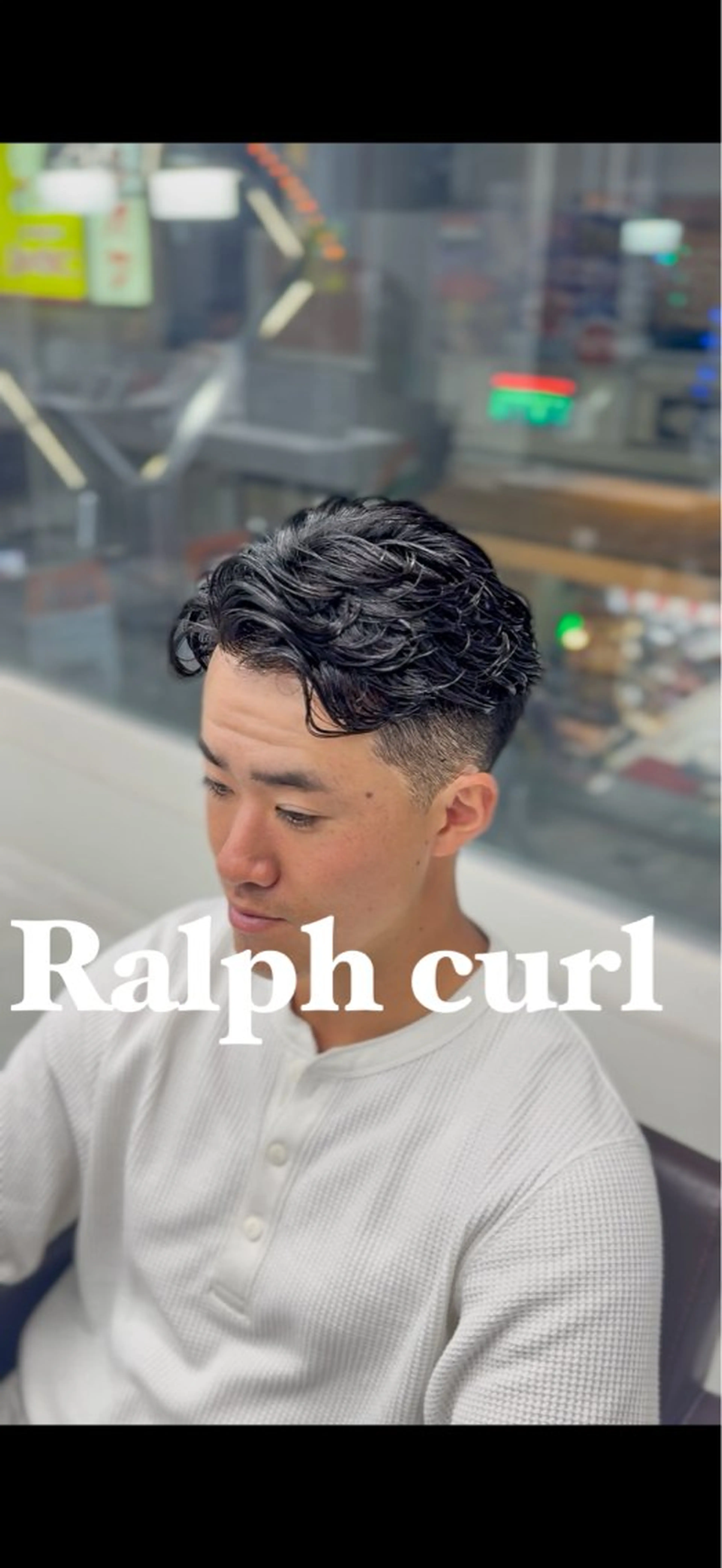 ショート パーマ メンズ カット パーマ メンズパーマ 龍雅💈のヘアスタイル