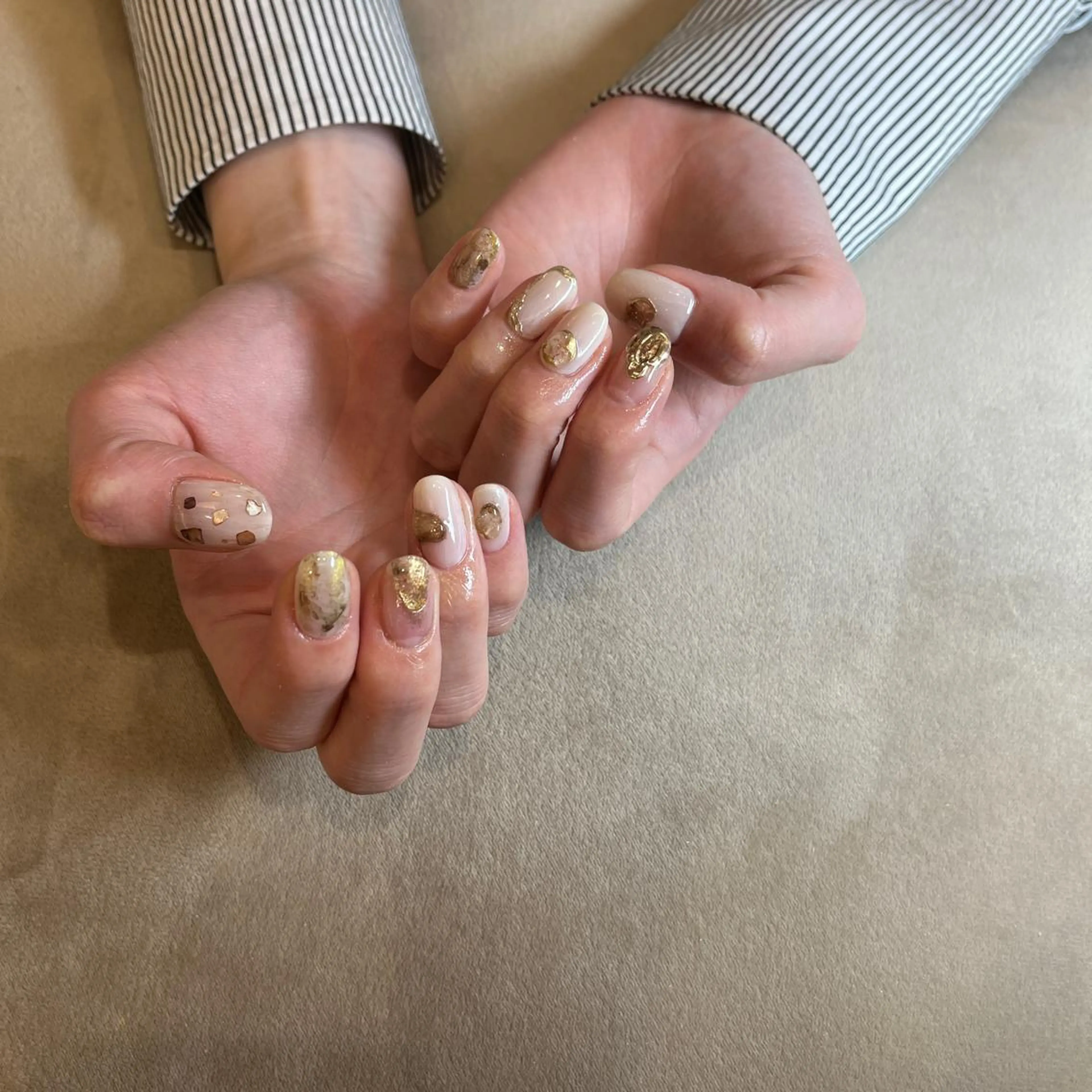 ネイル 持ち込み フリーランス¨̮⃝ ネイリストOKADAのネイルデザイン