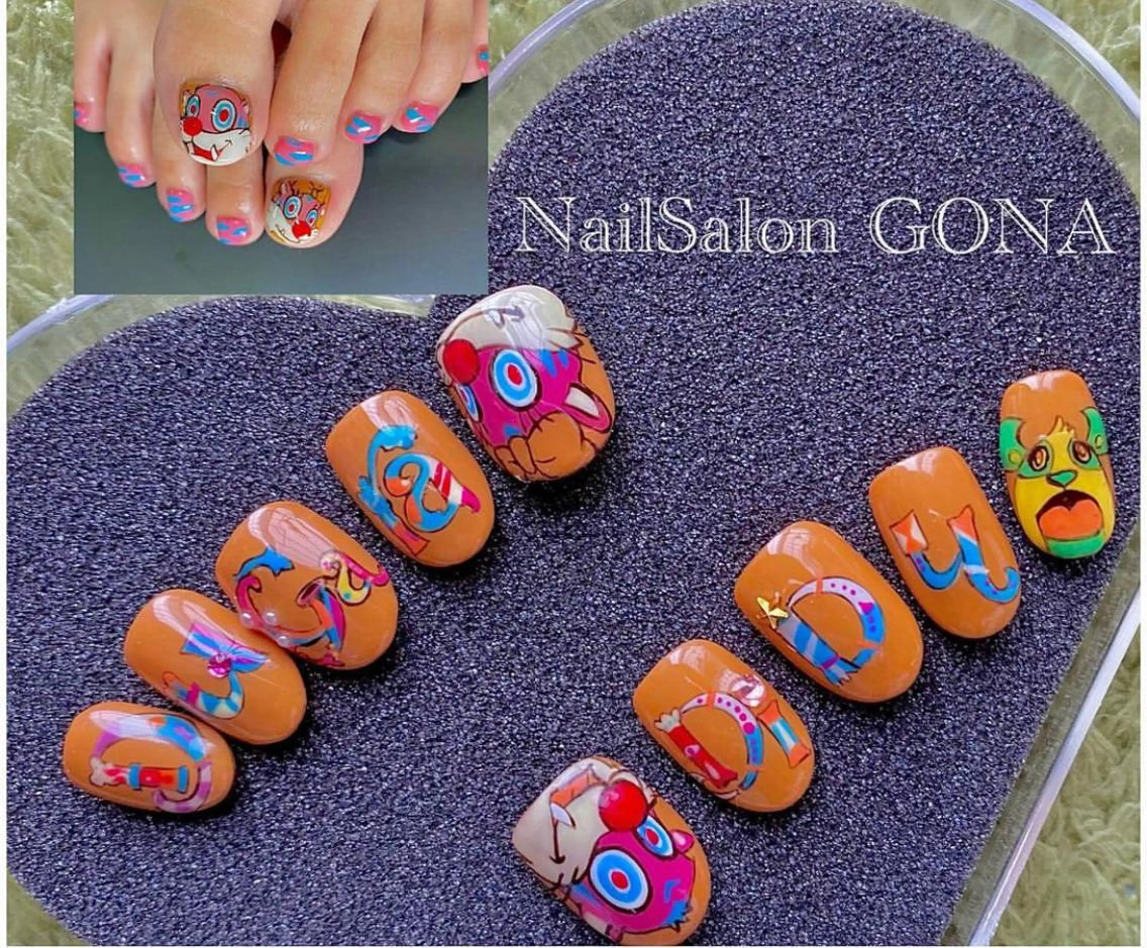 ネイル ネイルサロン&スクールGONA所属・ネイルサロン& スクールGONAのネイルデザイン