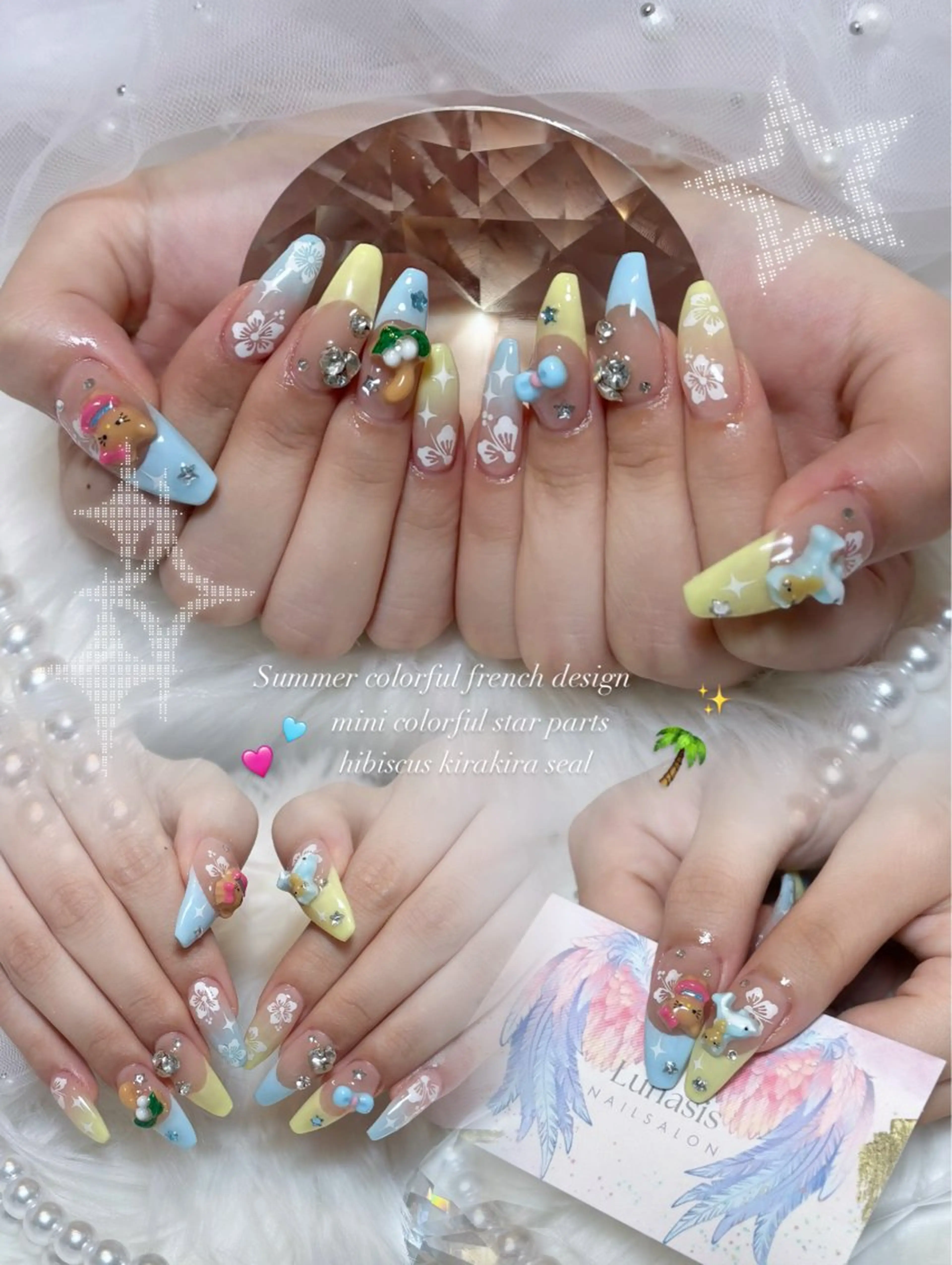 ミニモ学割🎀U24スペシャルデザイン✨️➕長さだし10本の写真