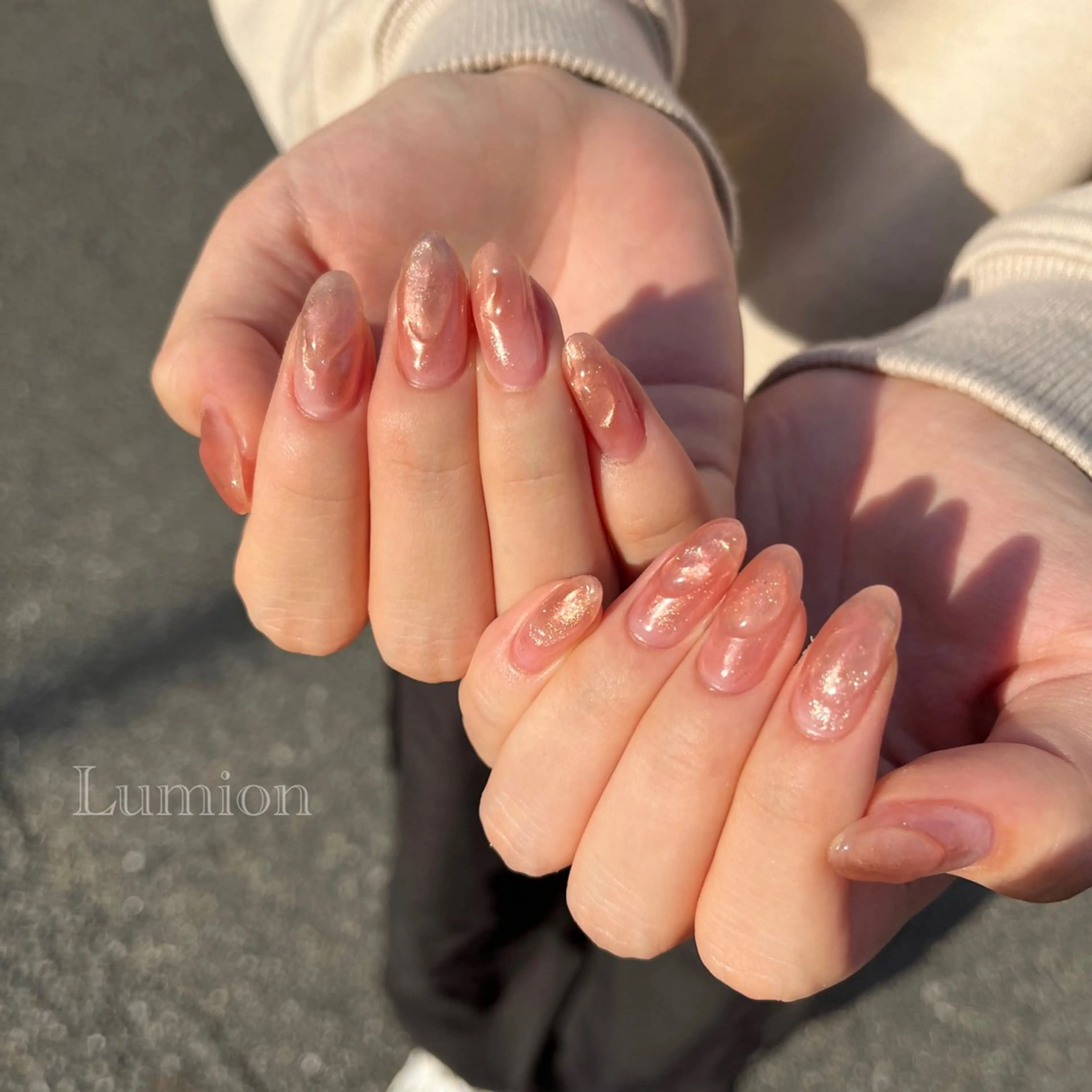 ネイル 氷ネイル・うるうるネイル nailroom Lumionのネイルデザイン
