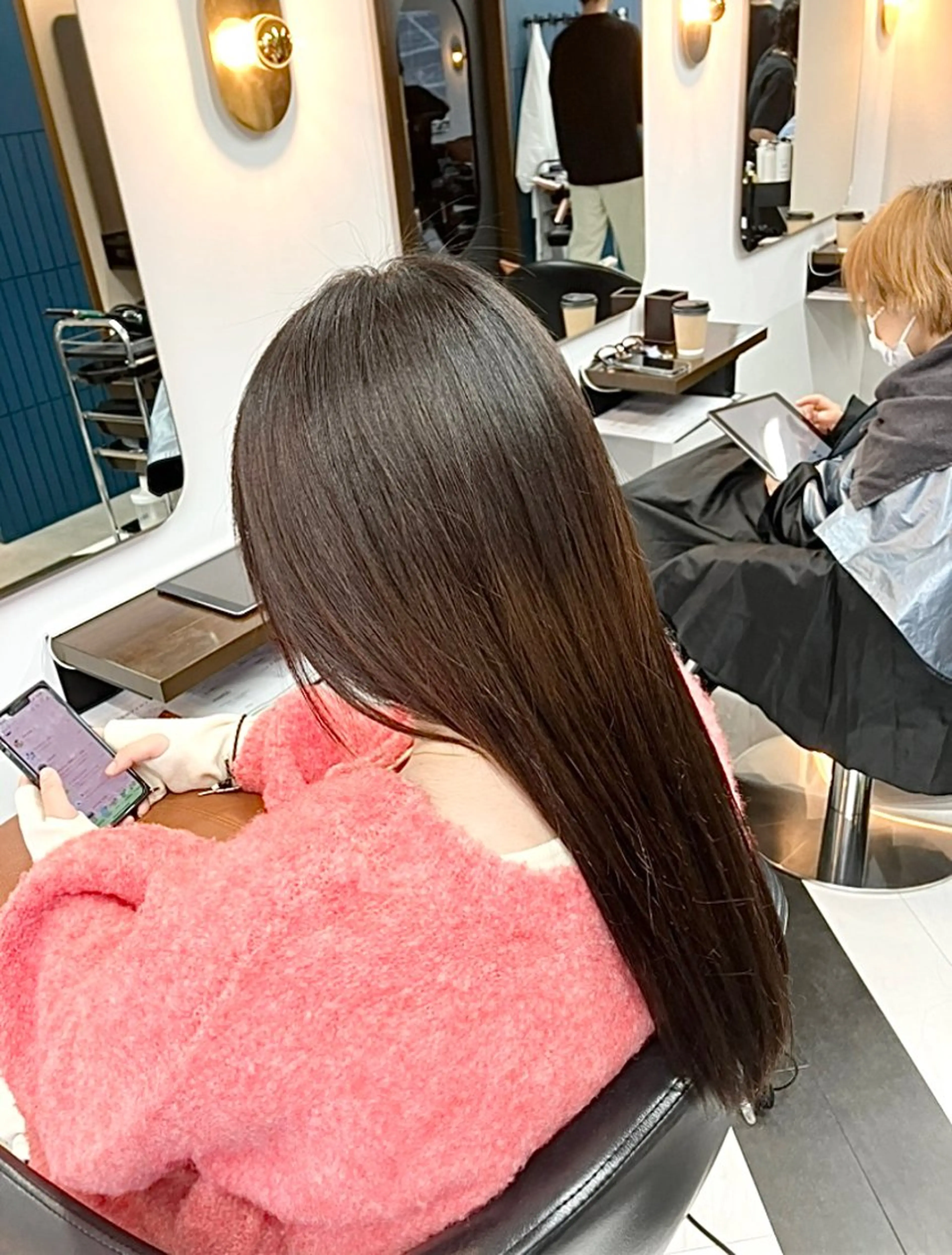 ロング カラー ウルフ・ハイレイヤー 🌟ナカノ・ユウヤのヘアスタイル