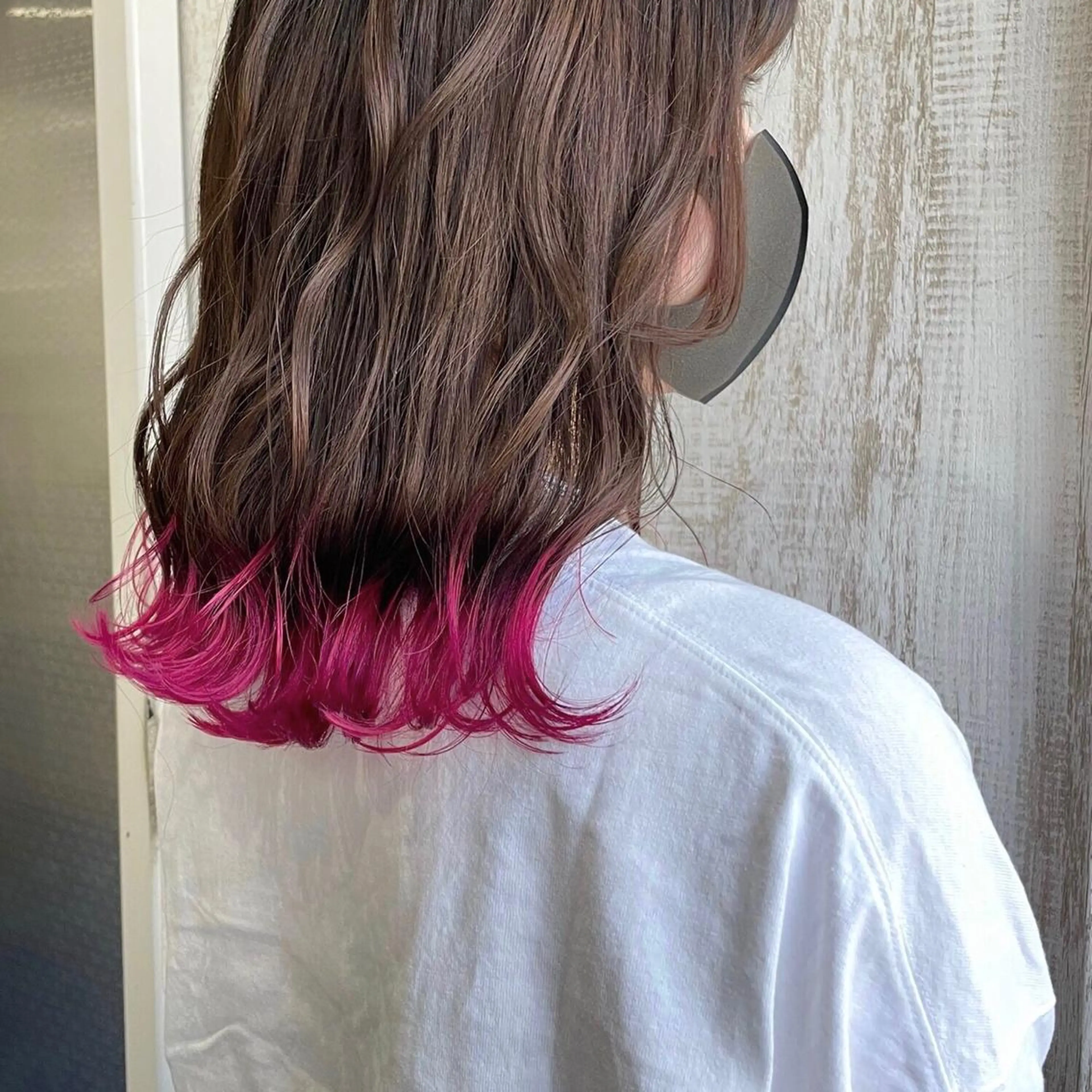 カラー white.梅田 デザインカラー🦄のヘアスタイル