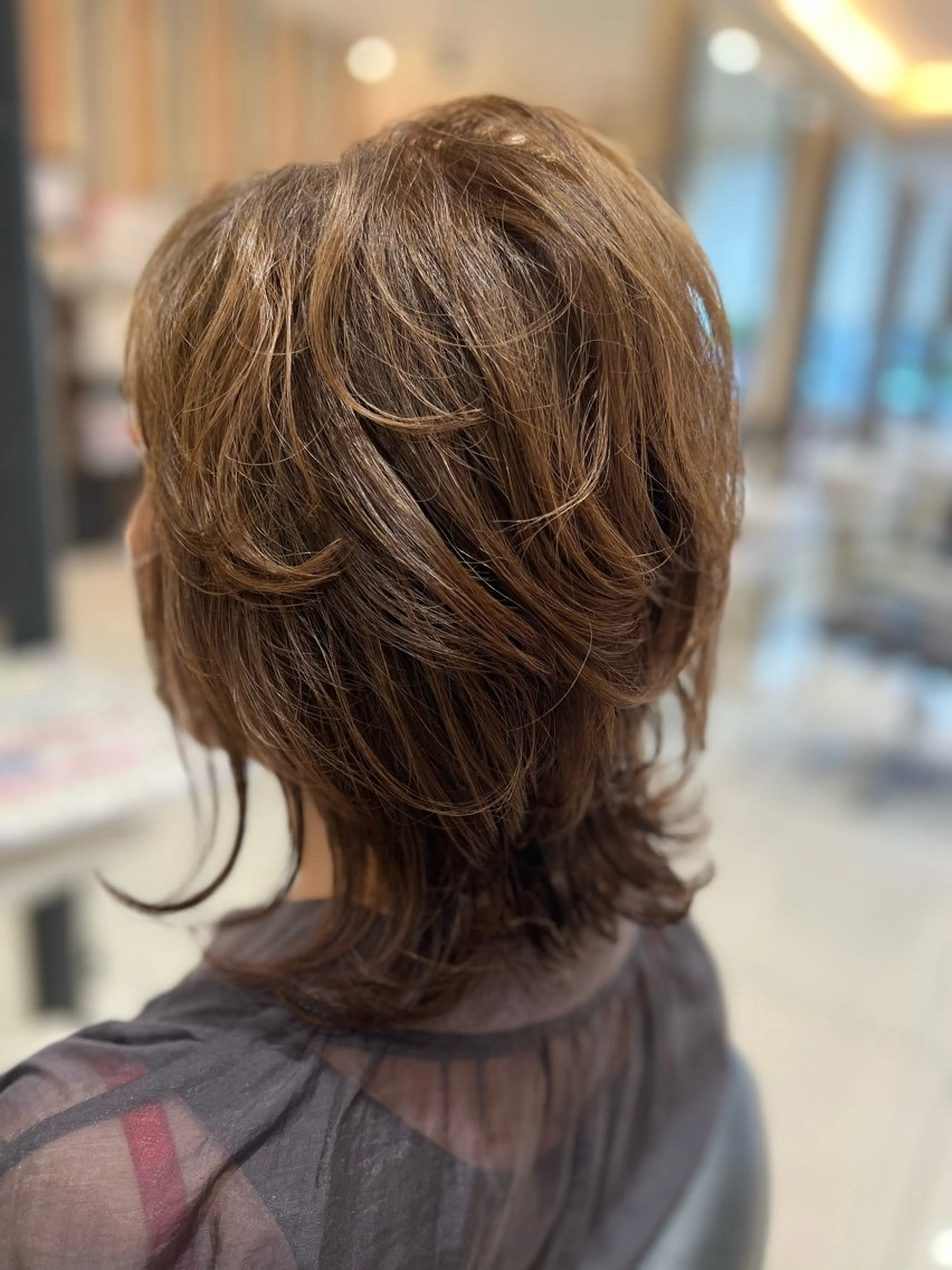 ミディアム ヘアアレンジ QUATRO ほたかのヘアスタイル