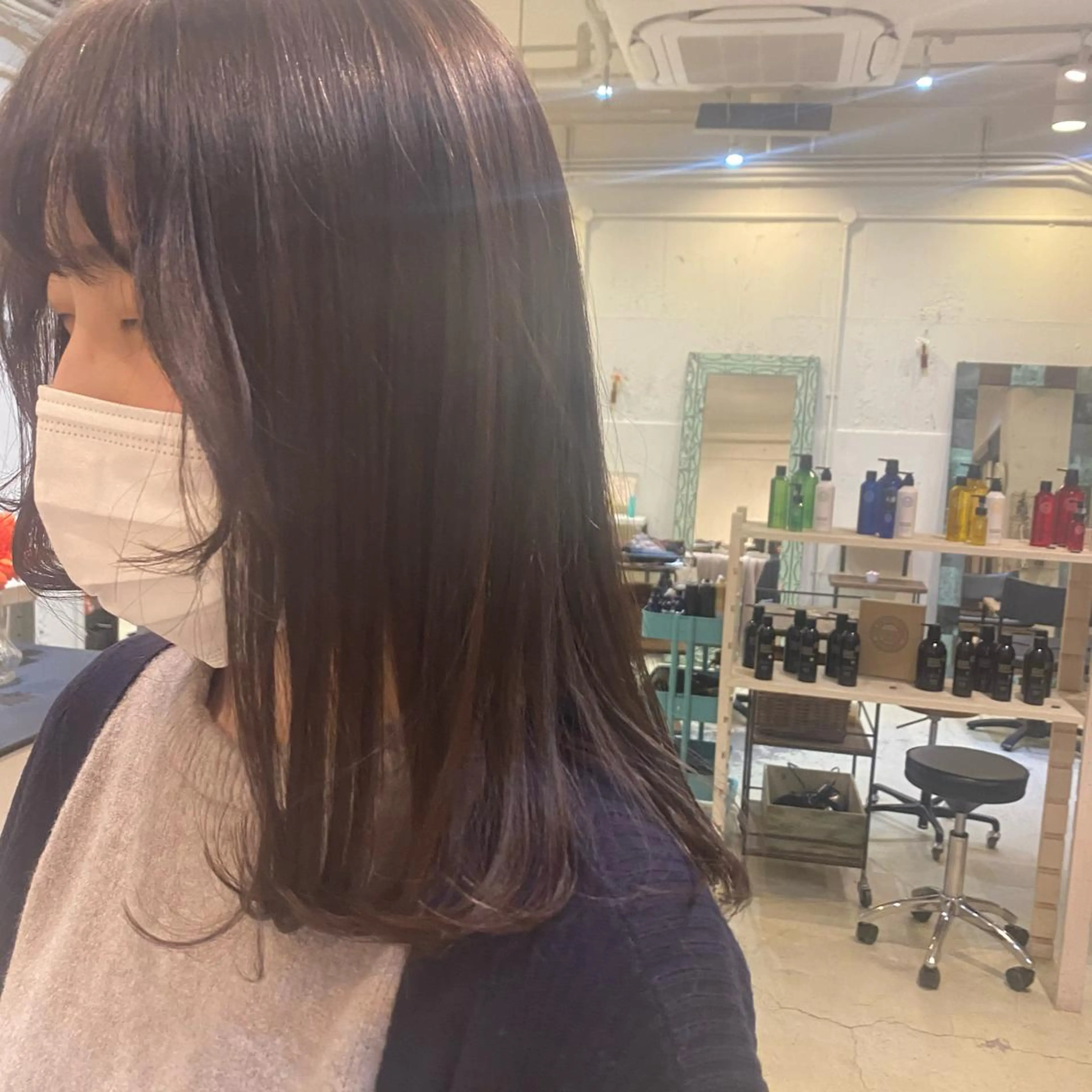 ミディアム 谷九/天王寺/上本町 ショート/ボブ/北川のヘアスタイル