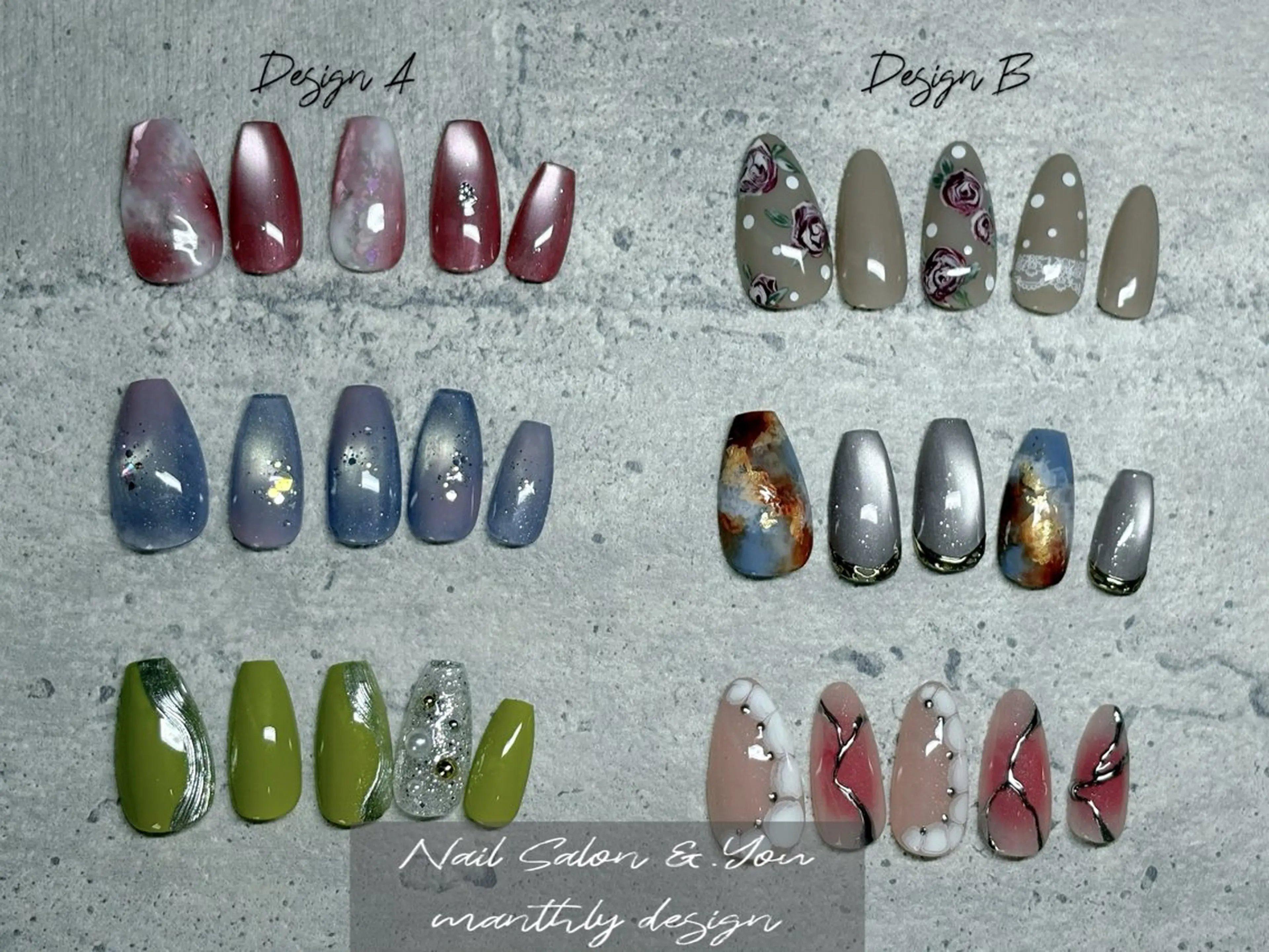 ネイル Nail Salon &.Youのネイルデザイン