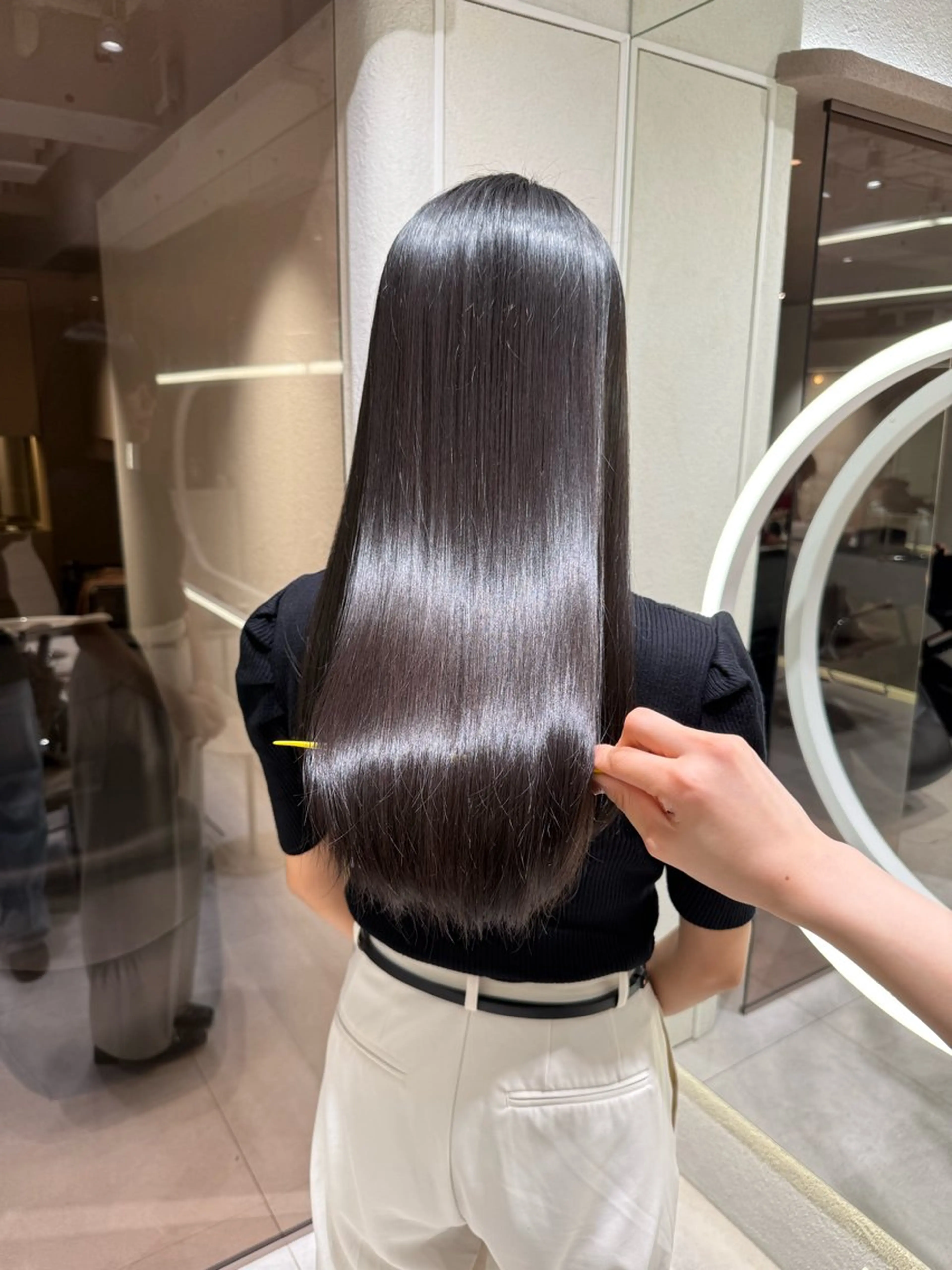 ロング カット 縮毛矯正 🎀髪質改善🎀 恵比寿/sayuのヘアスタイル