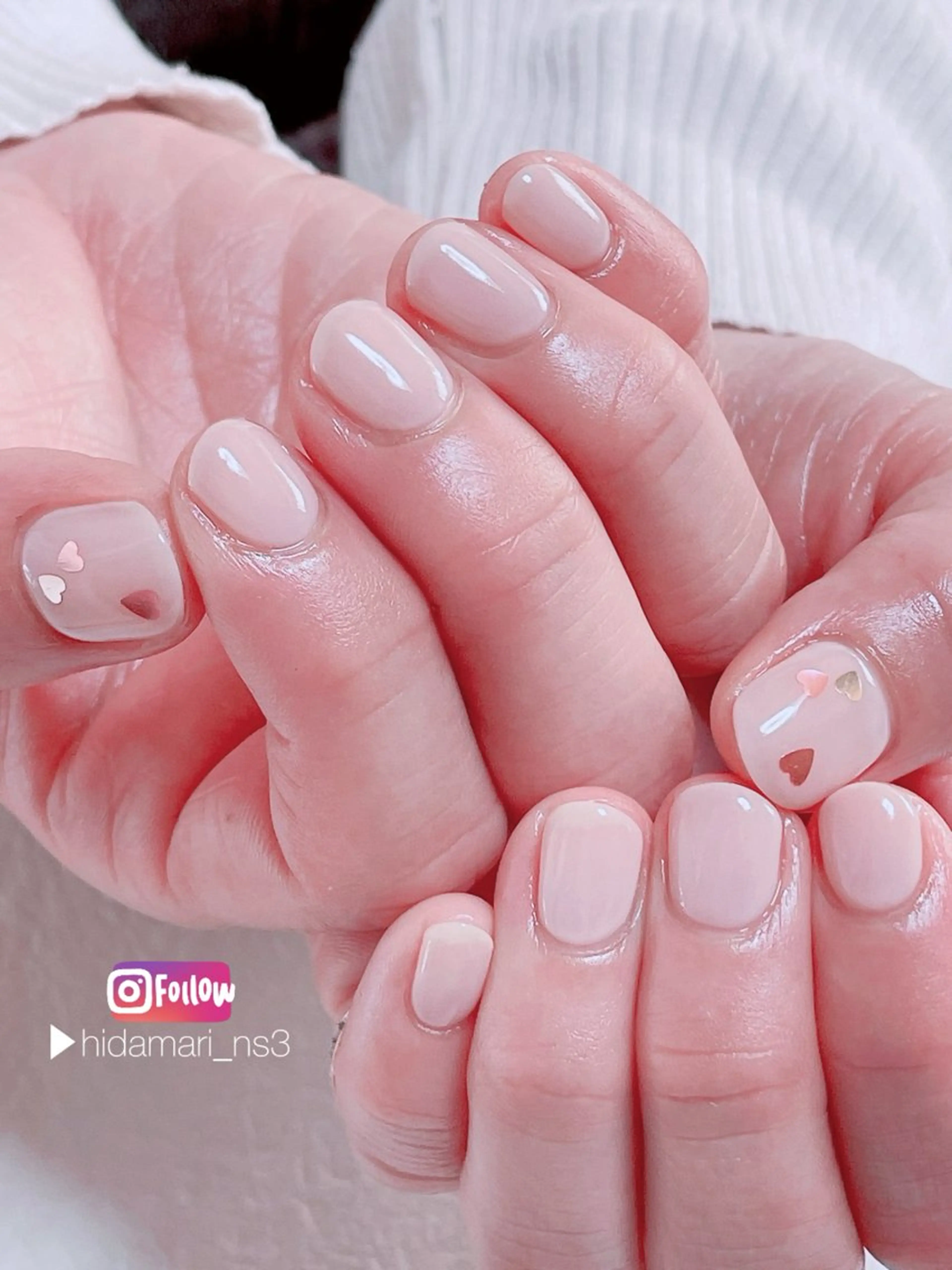 ネイル アートネイル ジェルネイル パラジェル ハンドネイル NailSalon ひだまりのネイルデザイン