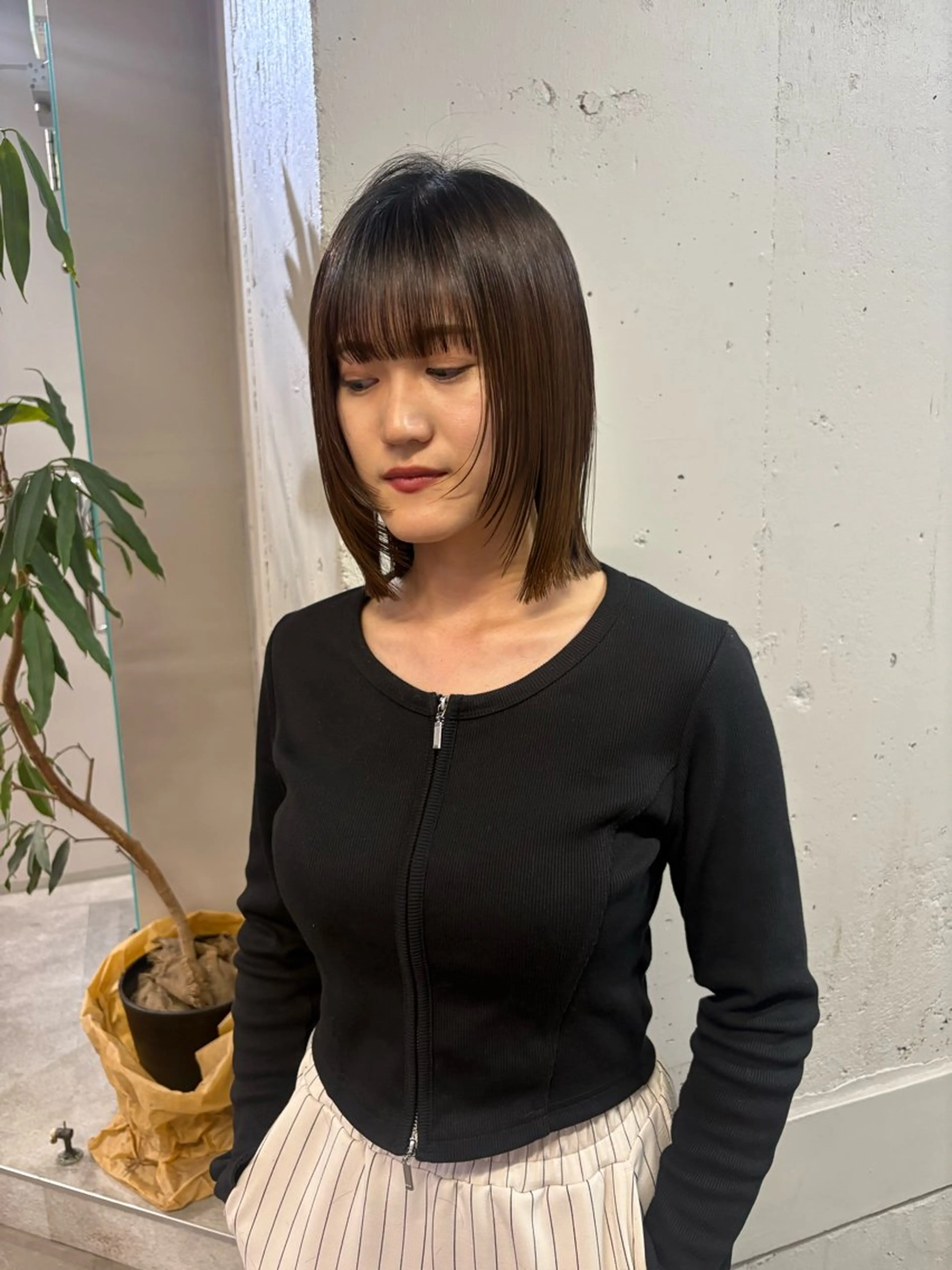 カラー カット ヘアカラー ハイトーン レイヤー🎀meiのヘアスタイル