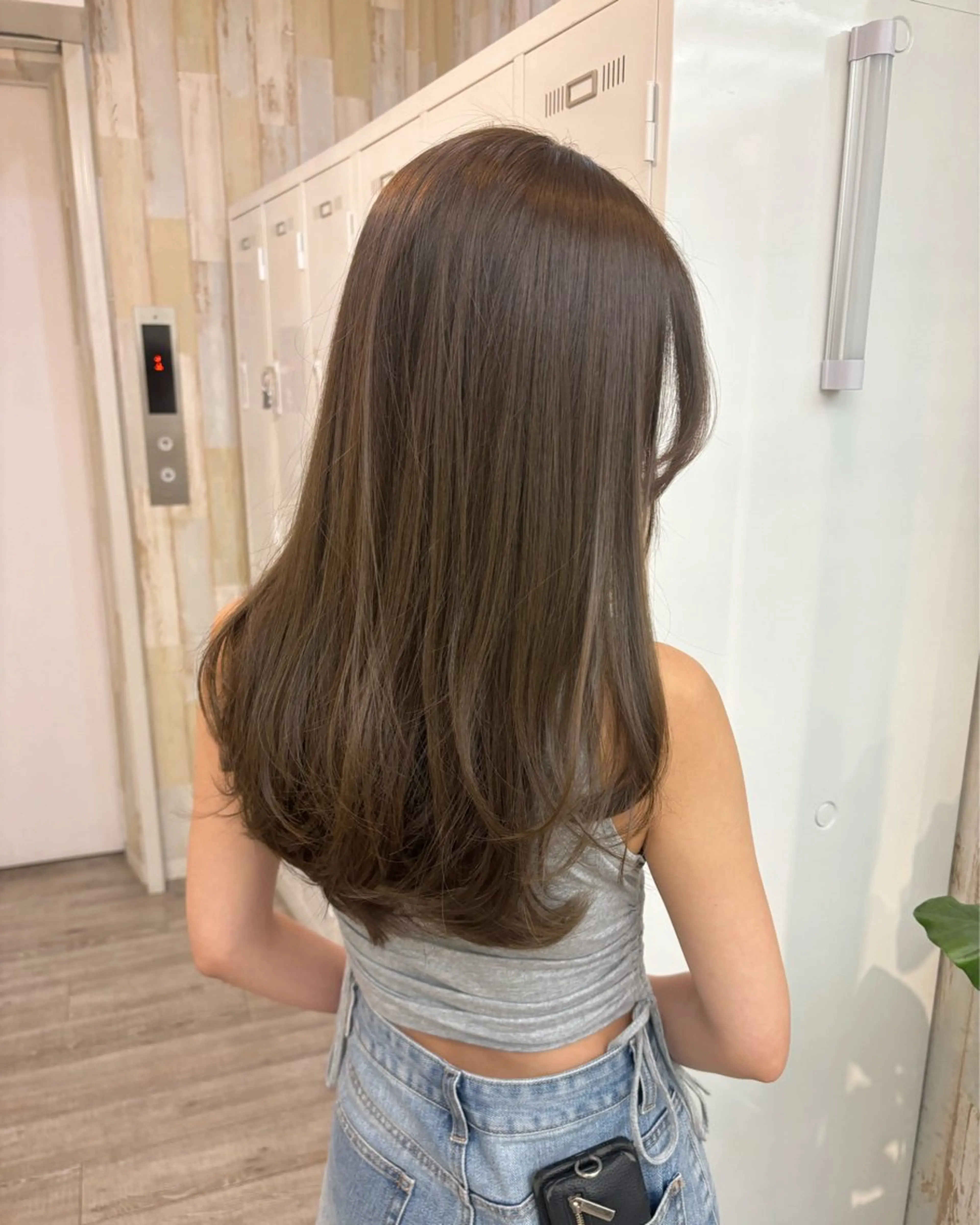 ロング カラー 広島/ヘアセット /ベージュ/わかなのヘアスタイル