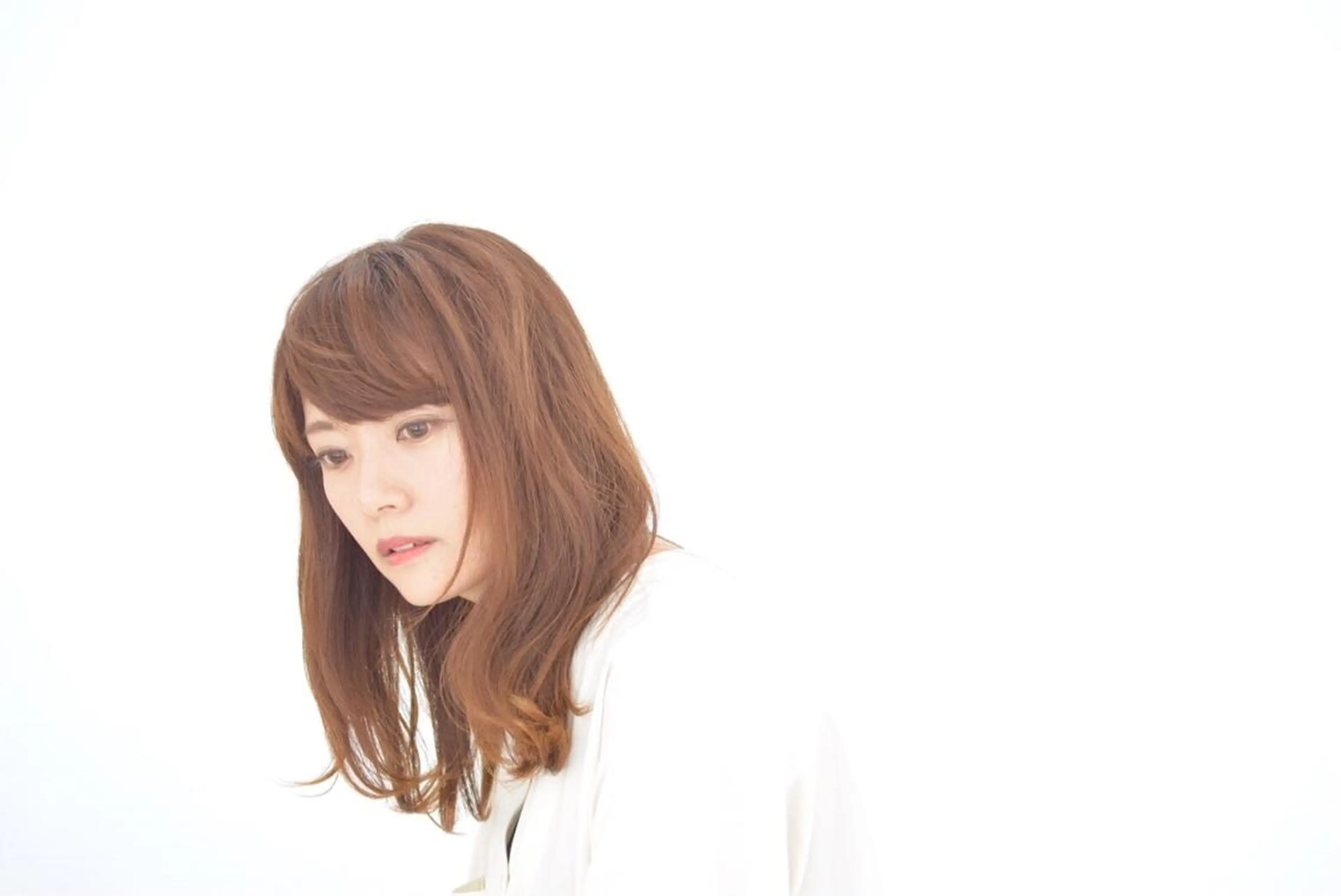 セミロング 信原 獎人のヘアスタイル