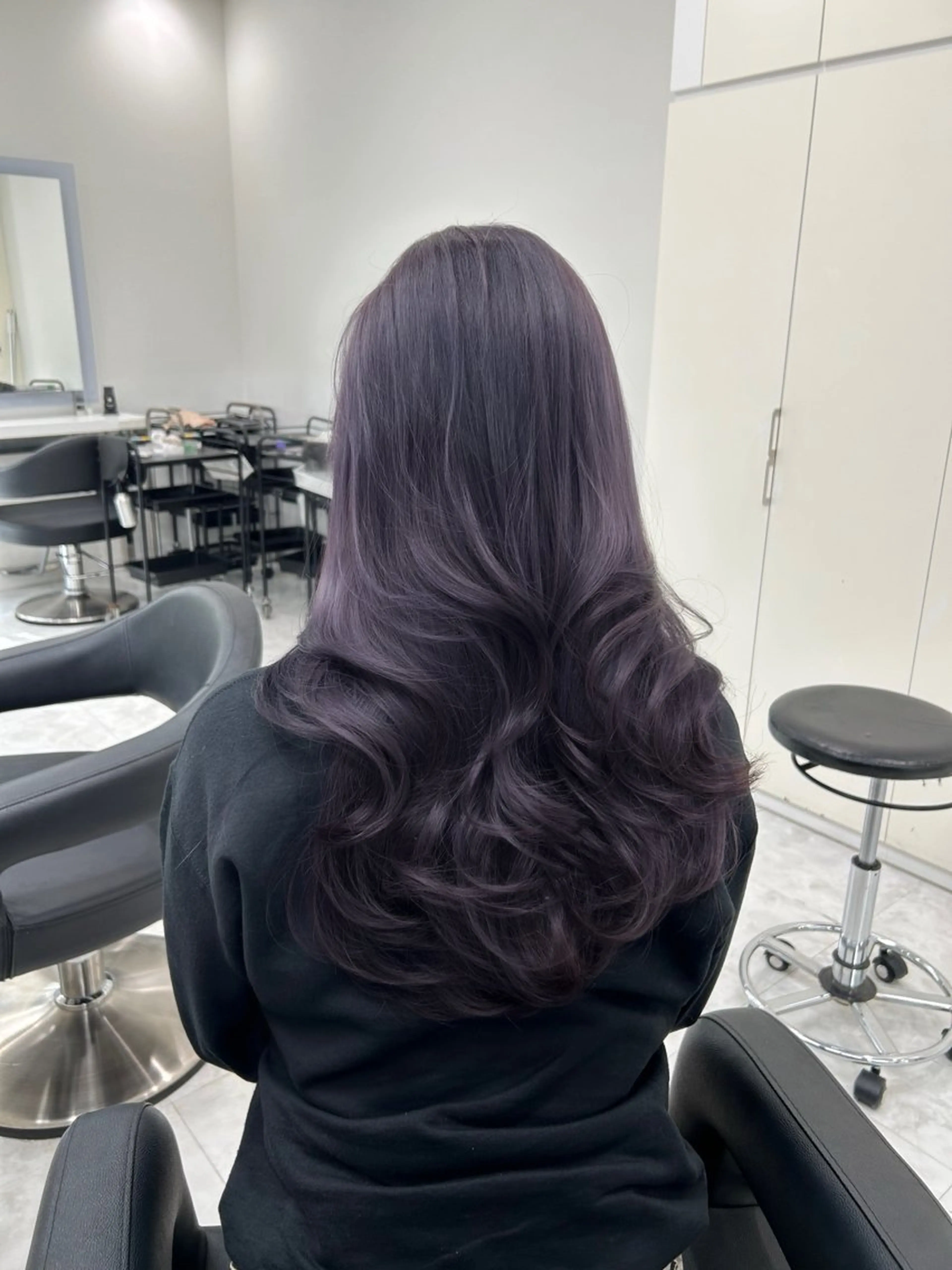 セミロング カラー 韓国カット/ パーマ/KOTAのヘアスタイル