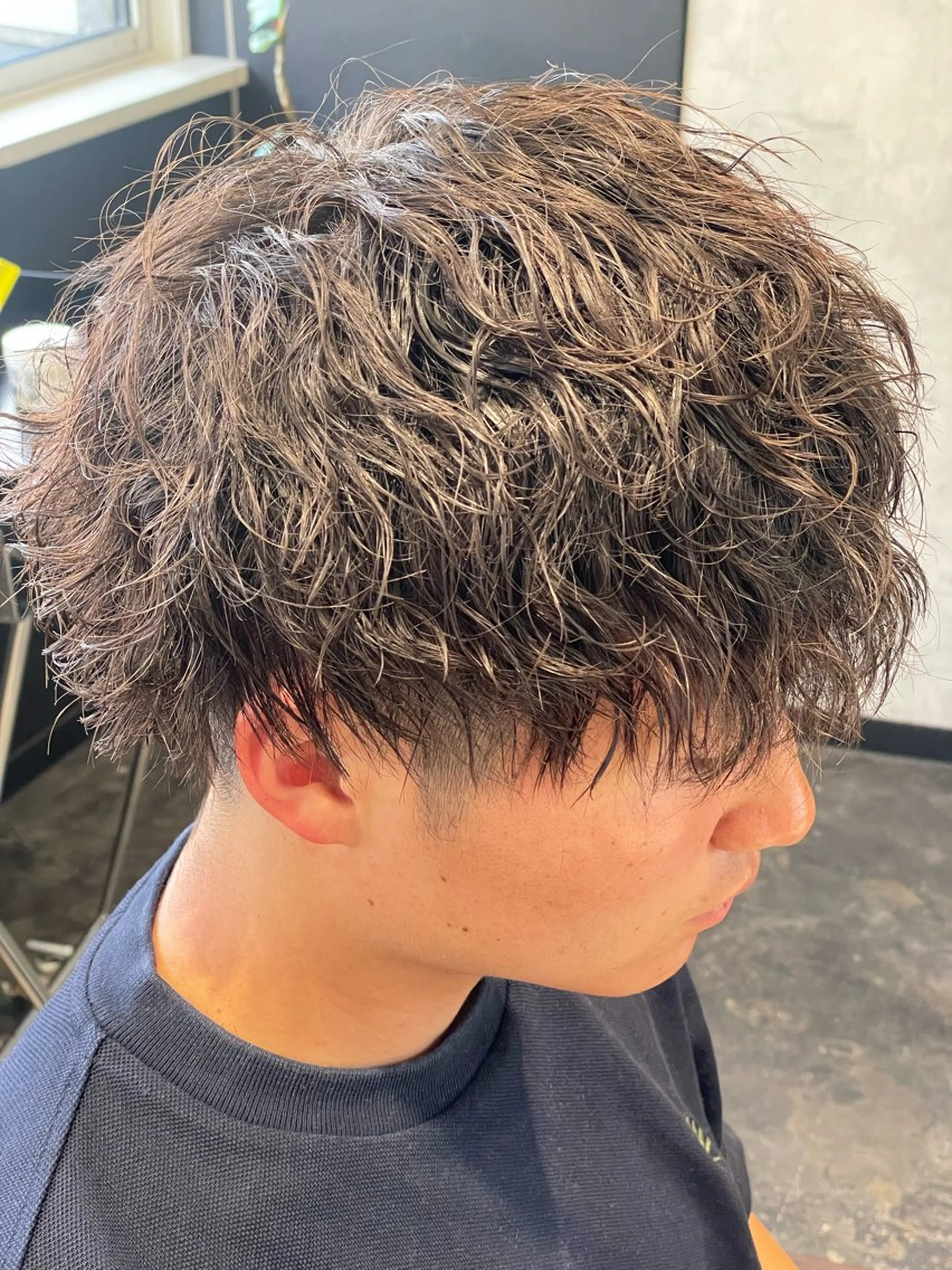 パーマ メンズ カット パーマ 💈メンズ職人 ルキト💈のヘアスタイル