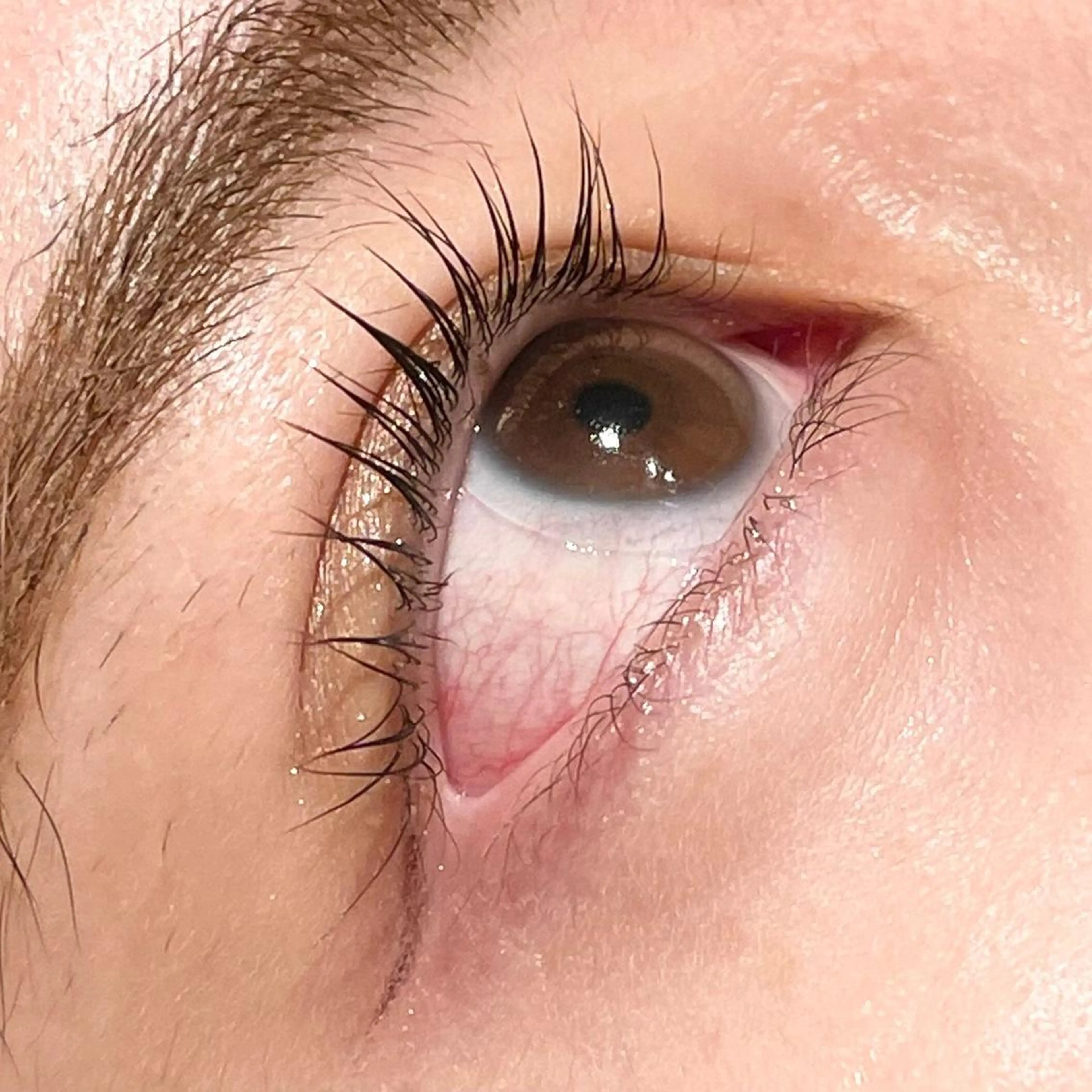 マツエク・マツパ 一重×まつ毛パーマ 艶カラー🩵中久保 舞優🩵のヘアスタイル