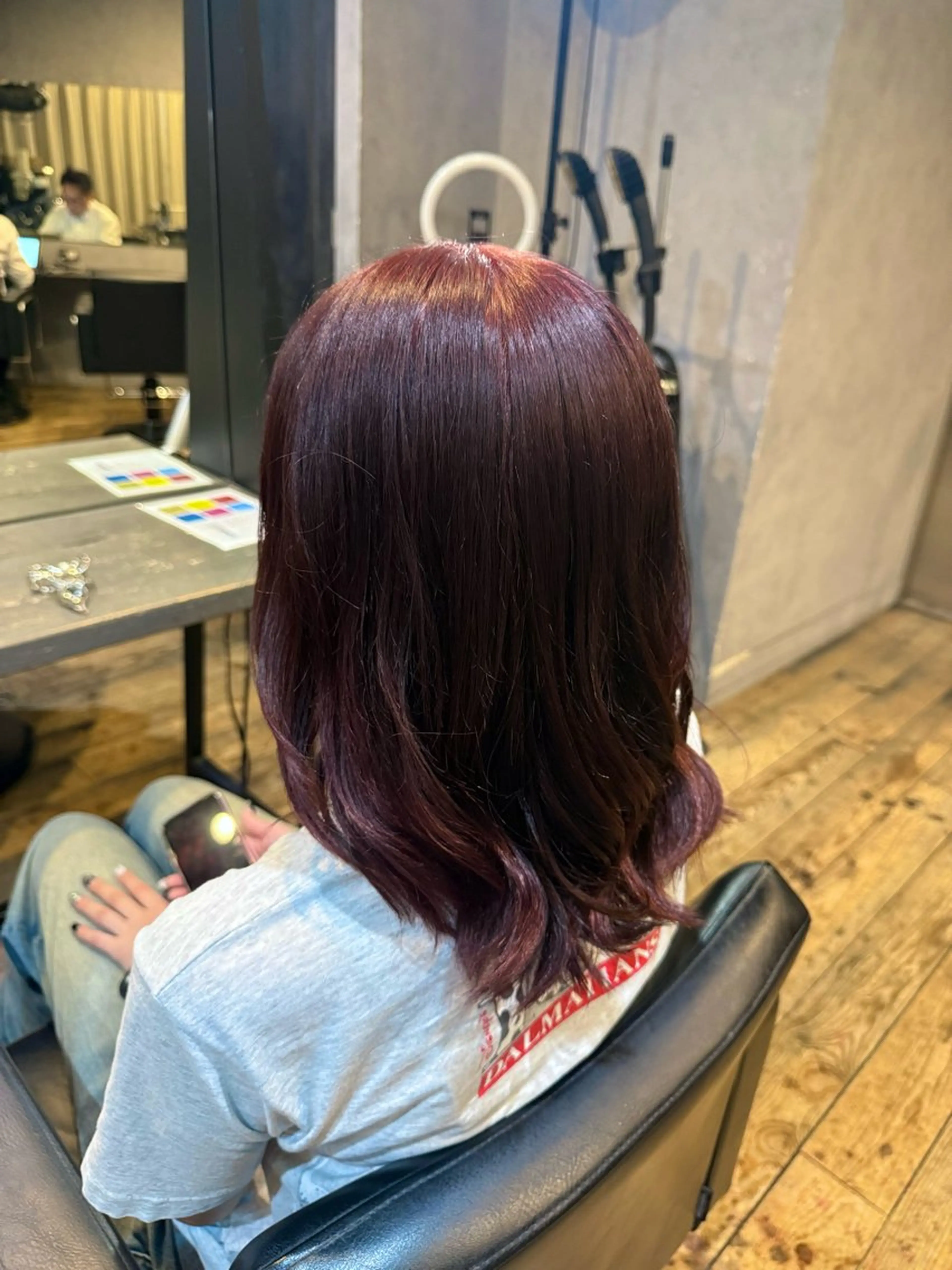 カラー ダブルカラー 大和田 七聖/オオワダナナセのヘアスタイル