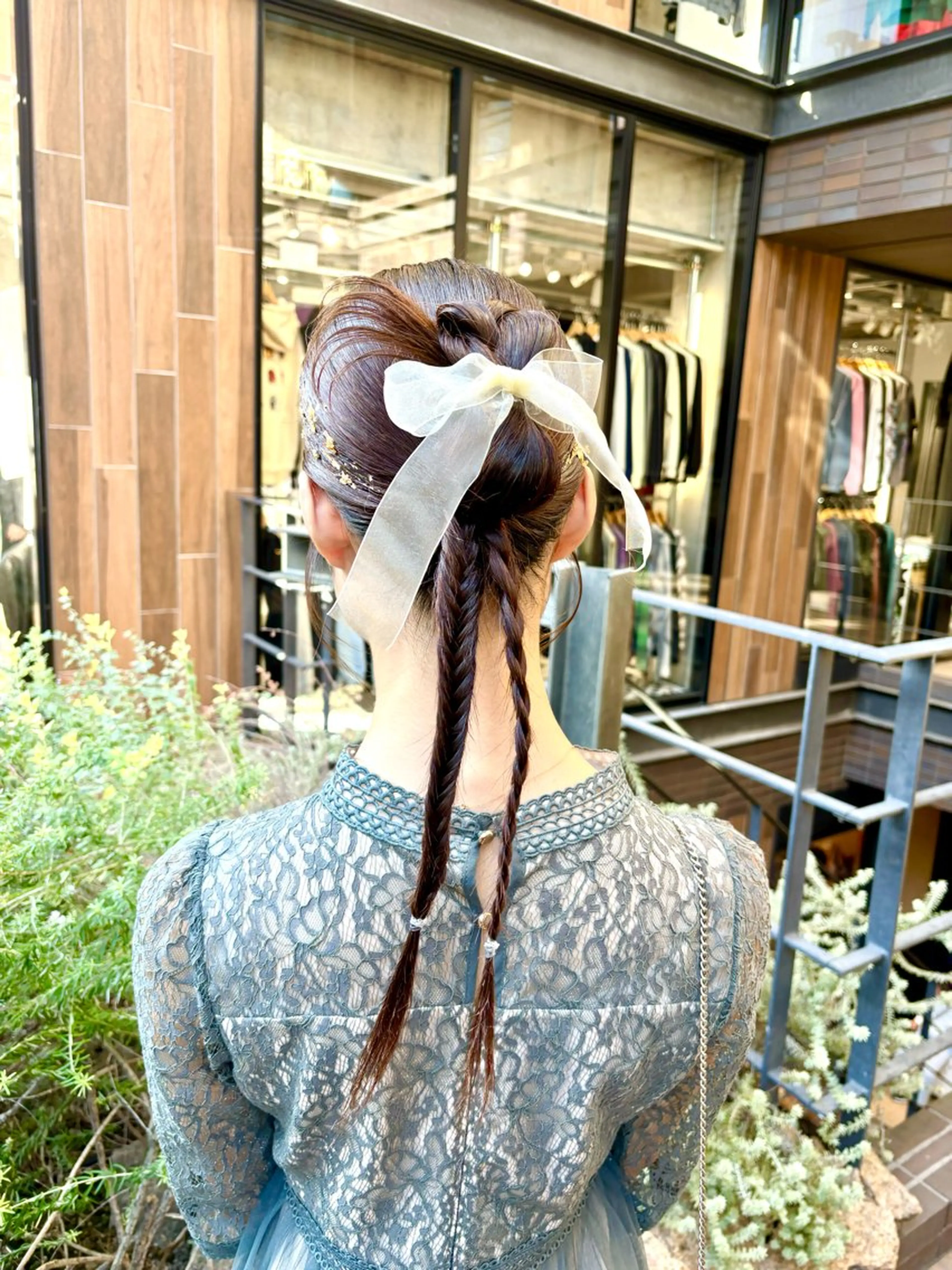 ロング ヘアアレンジ 結婚式・ブライダル ヘアセット すぐ巻ける縮毛矯正 🍀勝倉　麗のヘアスタイル