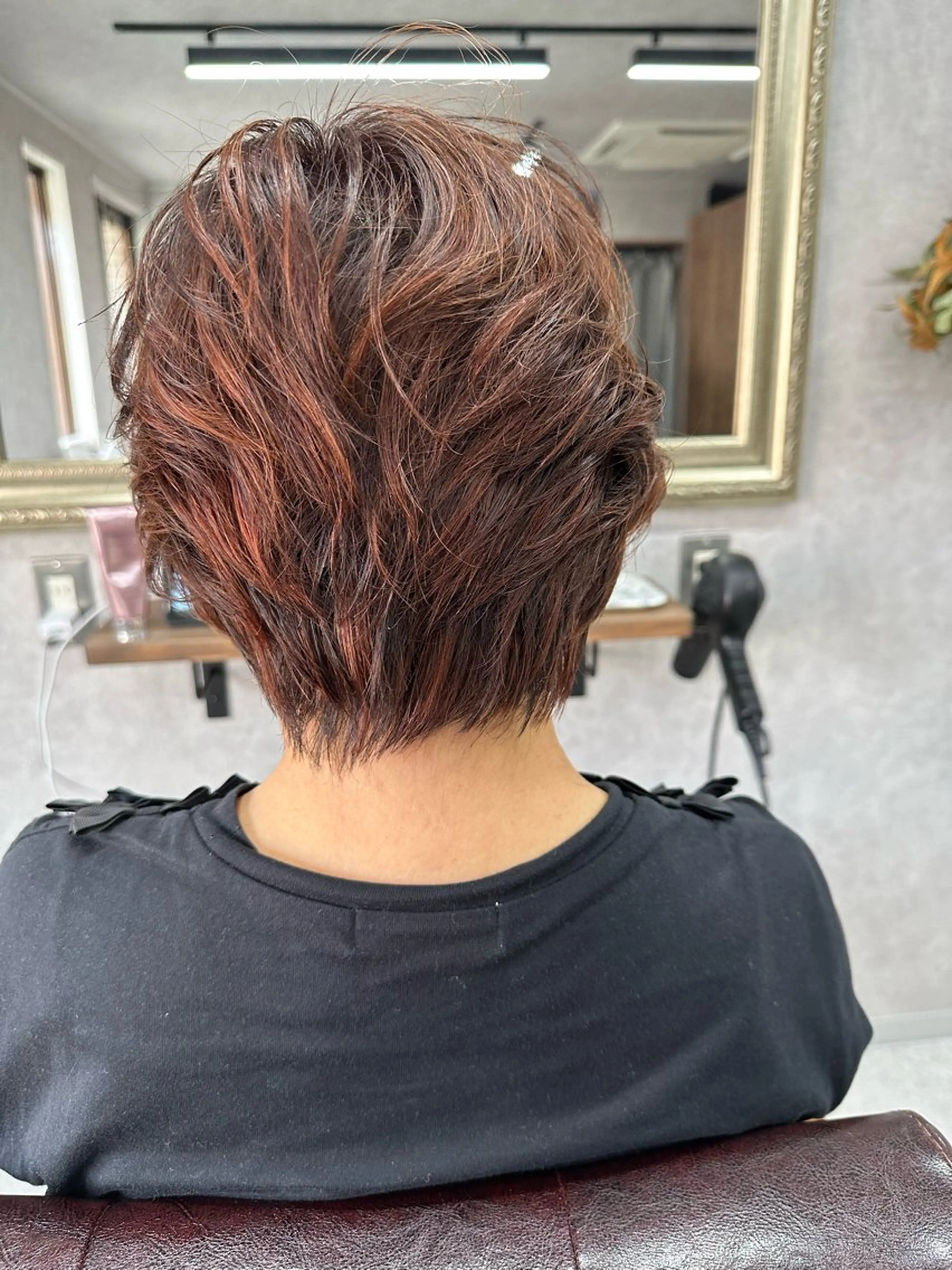 ショート カット ヘアカラー トリートメント Lien 深井店のヘアスタイル