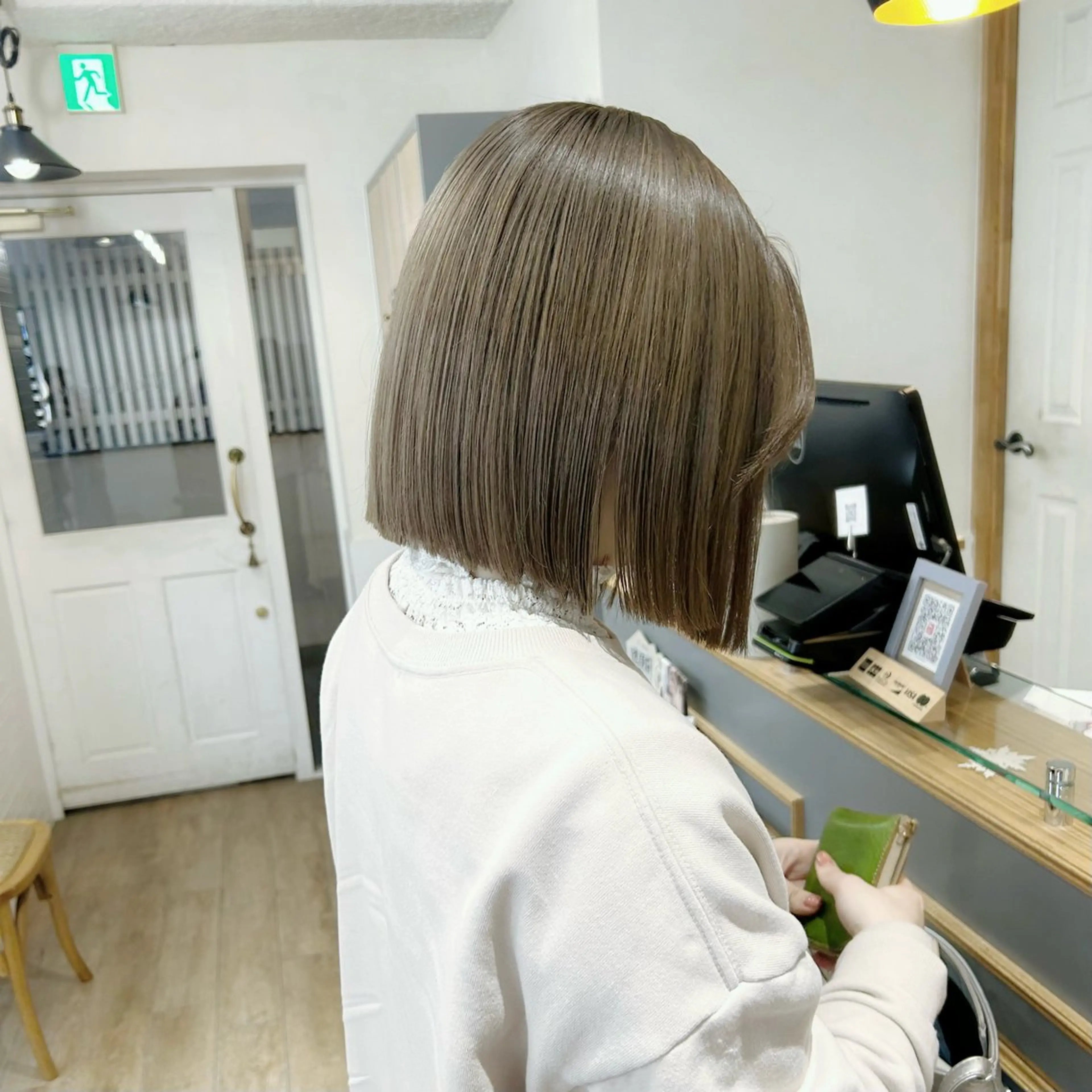 ミディアム カラー カット ヘアカラー 🎀オタク美容師艶髪 カラーERINA🎀のヘアスタイル