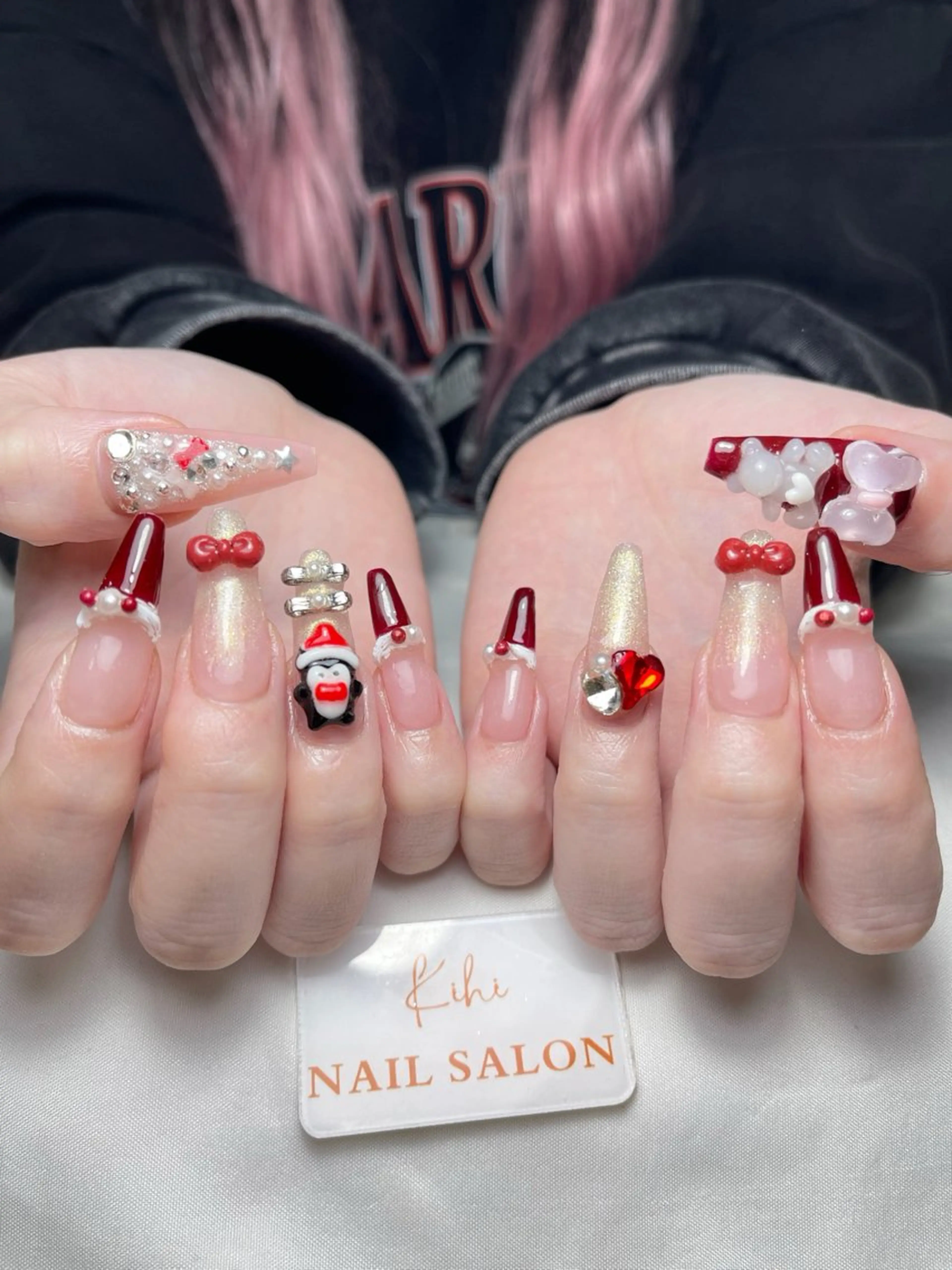 ネイル アートネイル フレンチネイル ジェルネイル グラデーション 韓国ネイル ハンドネイル 💕鈴木ユリ パラジェル/オフ無料のネイルデザイン