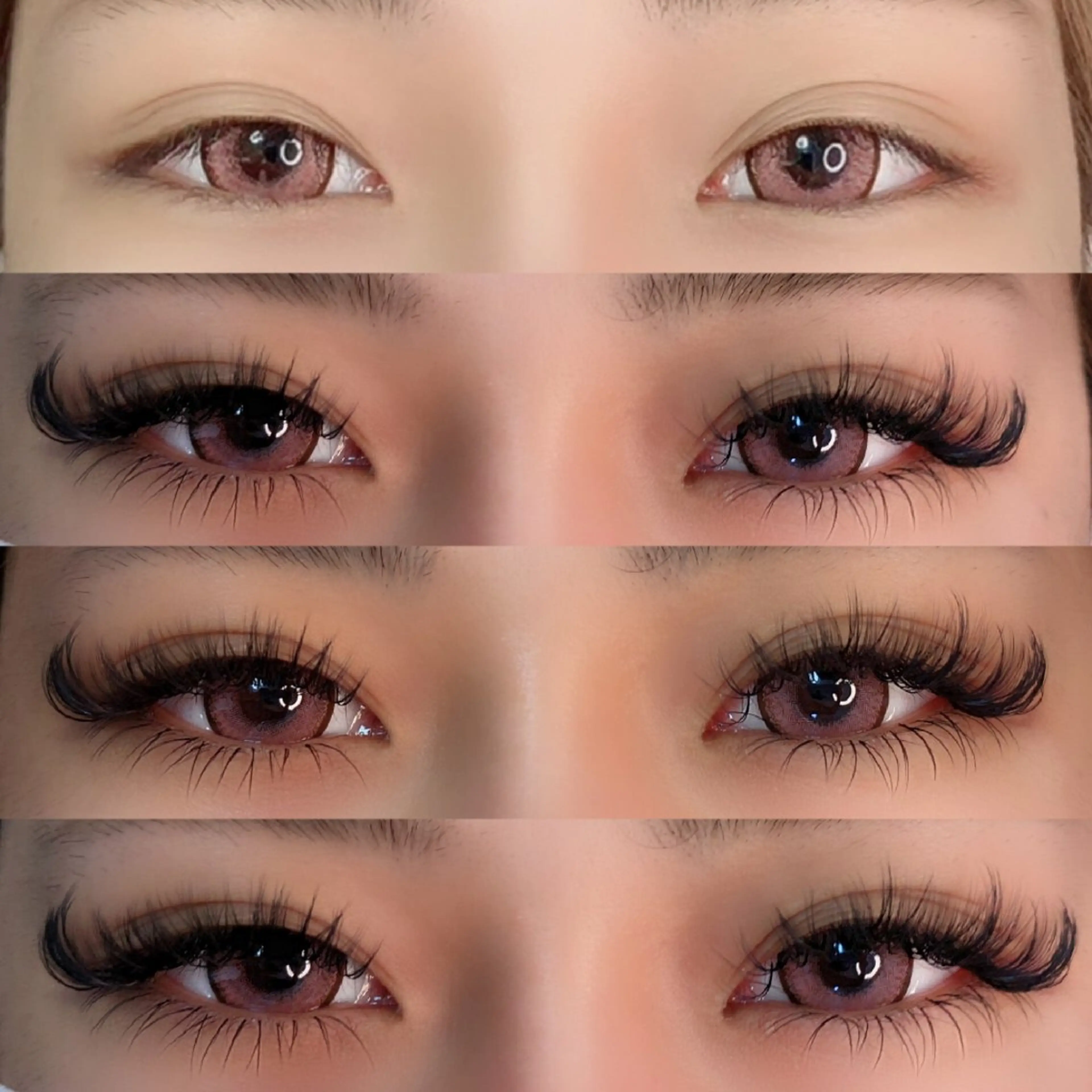 ボリュームラッシュ 100束 600本保証 ⚠️必ず詳細を確認くださいの写真