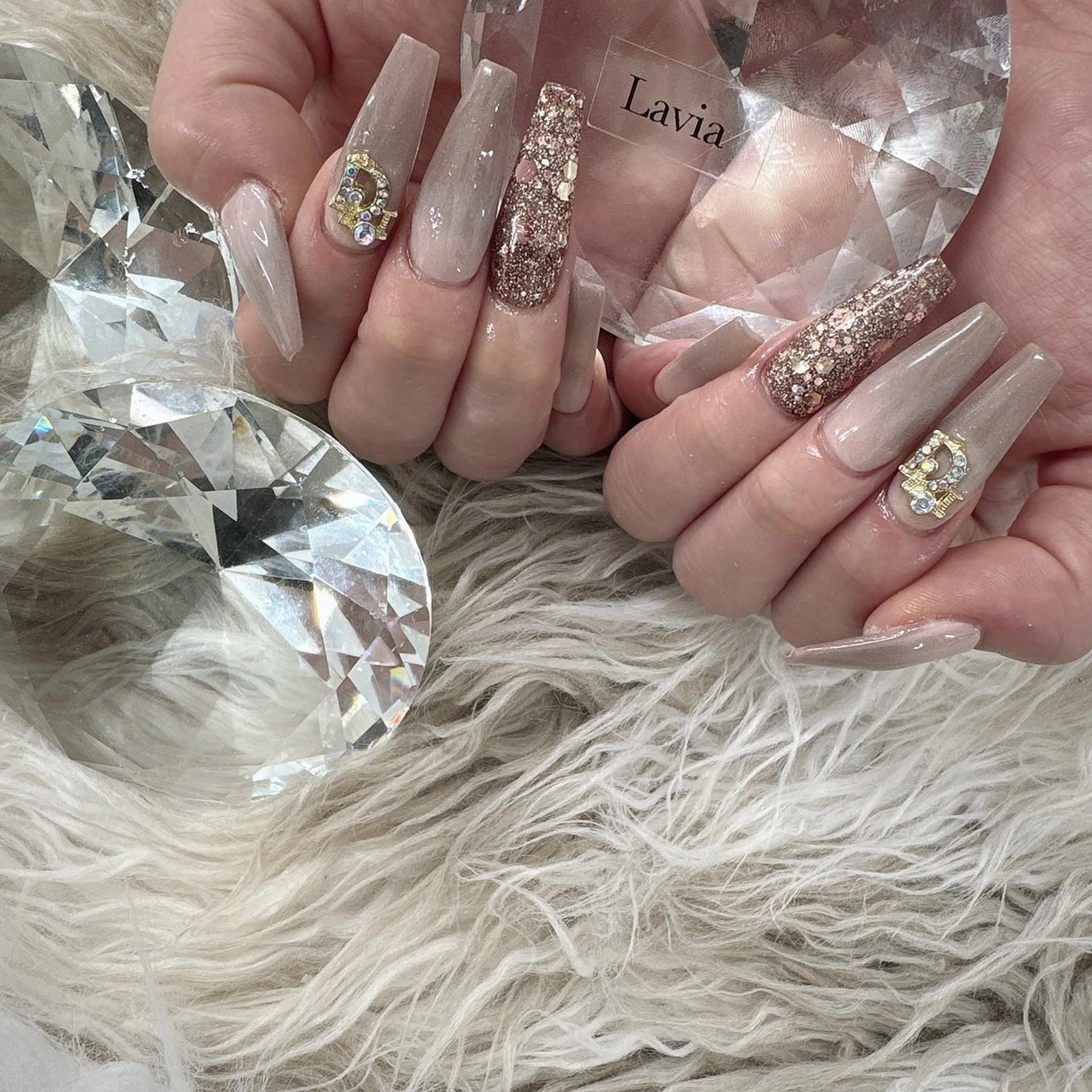 ネイル ハンドネイル Lavia nail＆eyelash所属・lavia🖤 ayumiのネイルデザイン