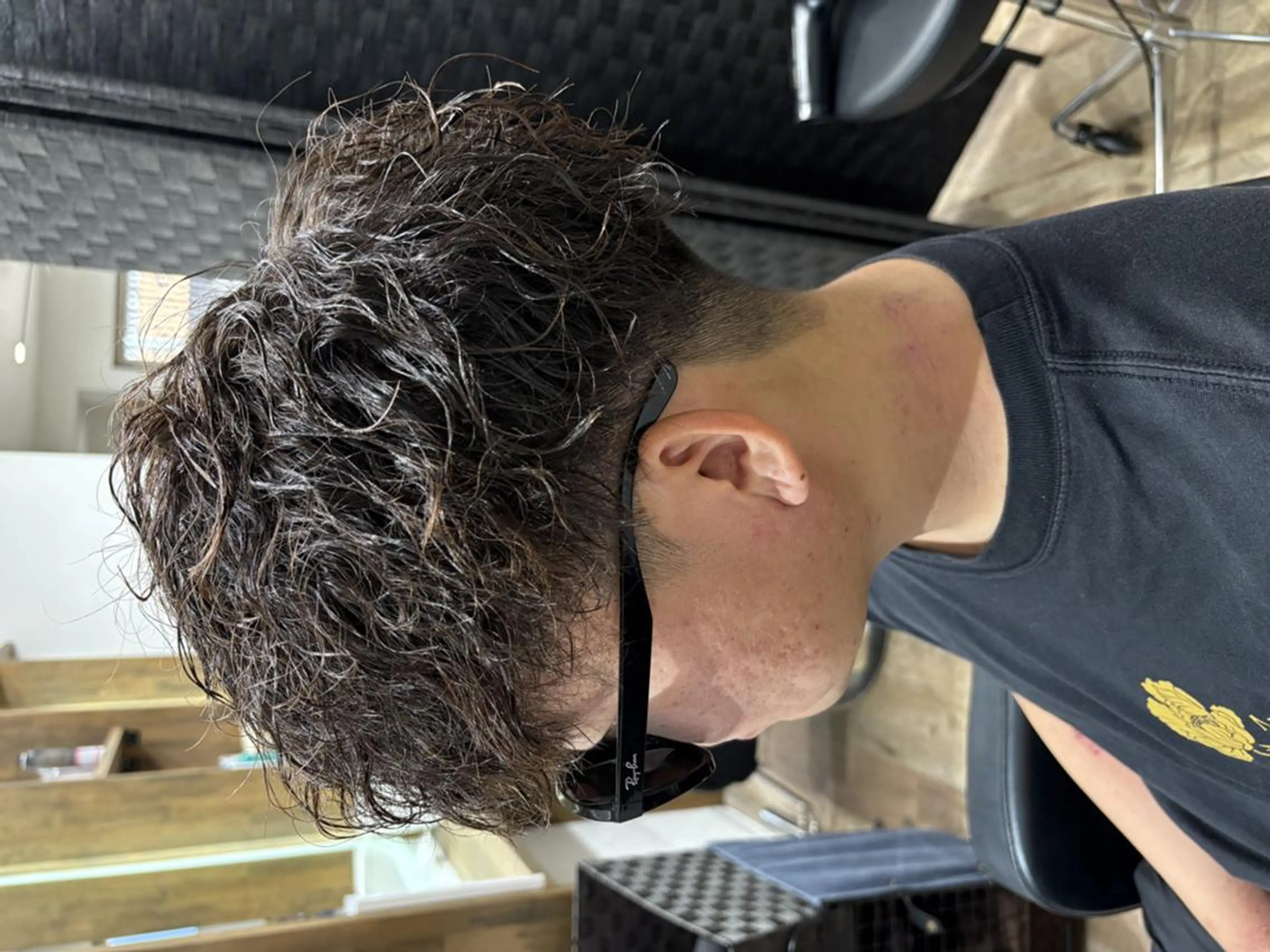 ショート パーマ メンズ メンズパーマ カット パーマ パーマPrivate SalonNoa名駅のヘアスタイル