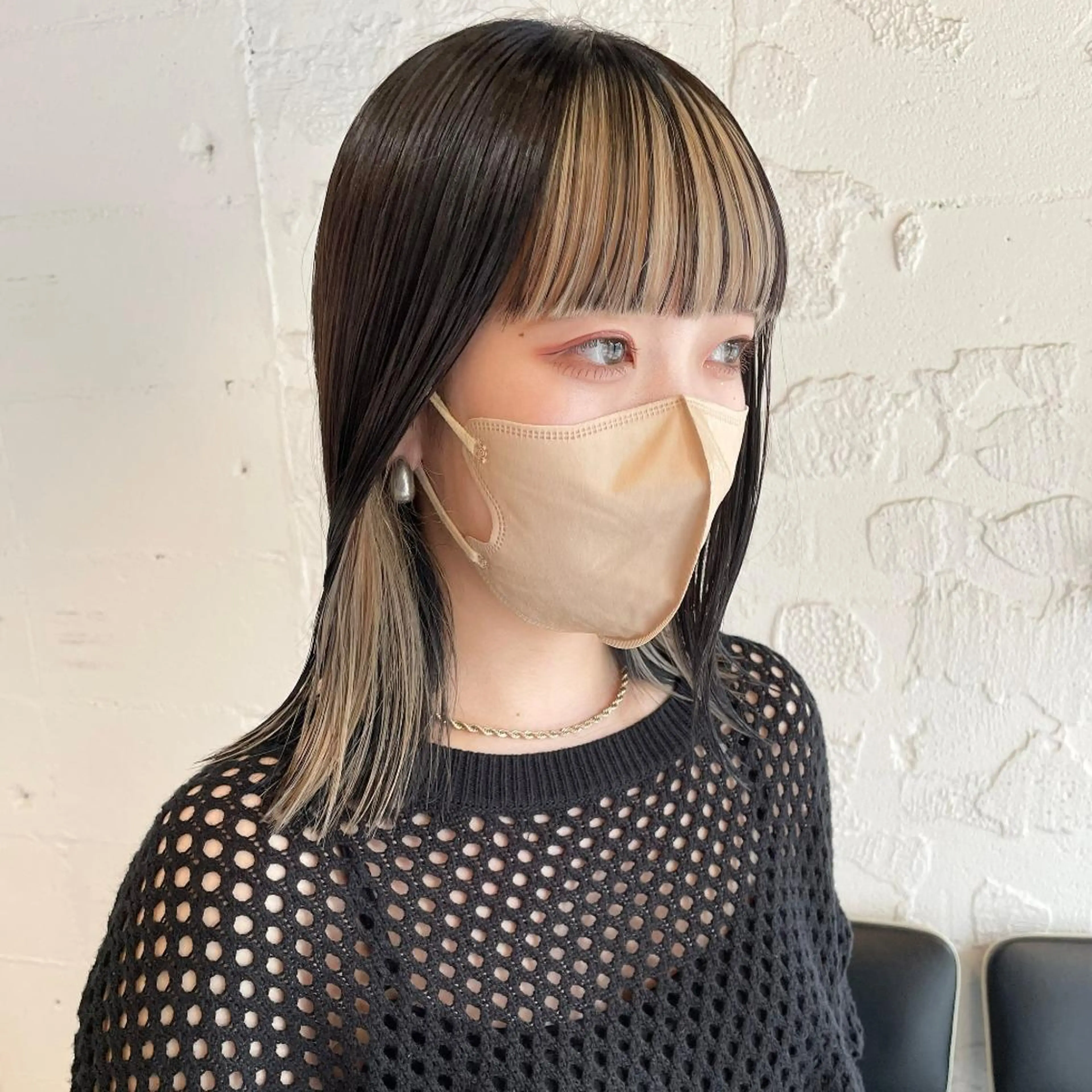 カラー ミディアム カット ヘアカラー トリートメント em HAIR 🌿下北沢のヘアスタイル