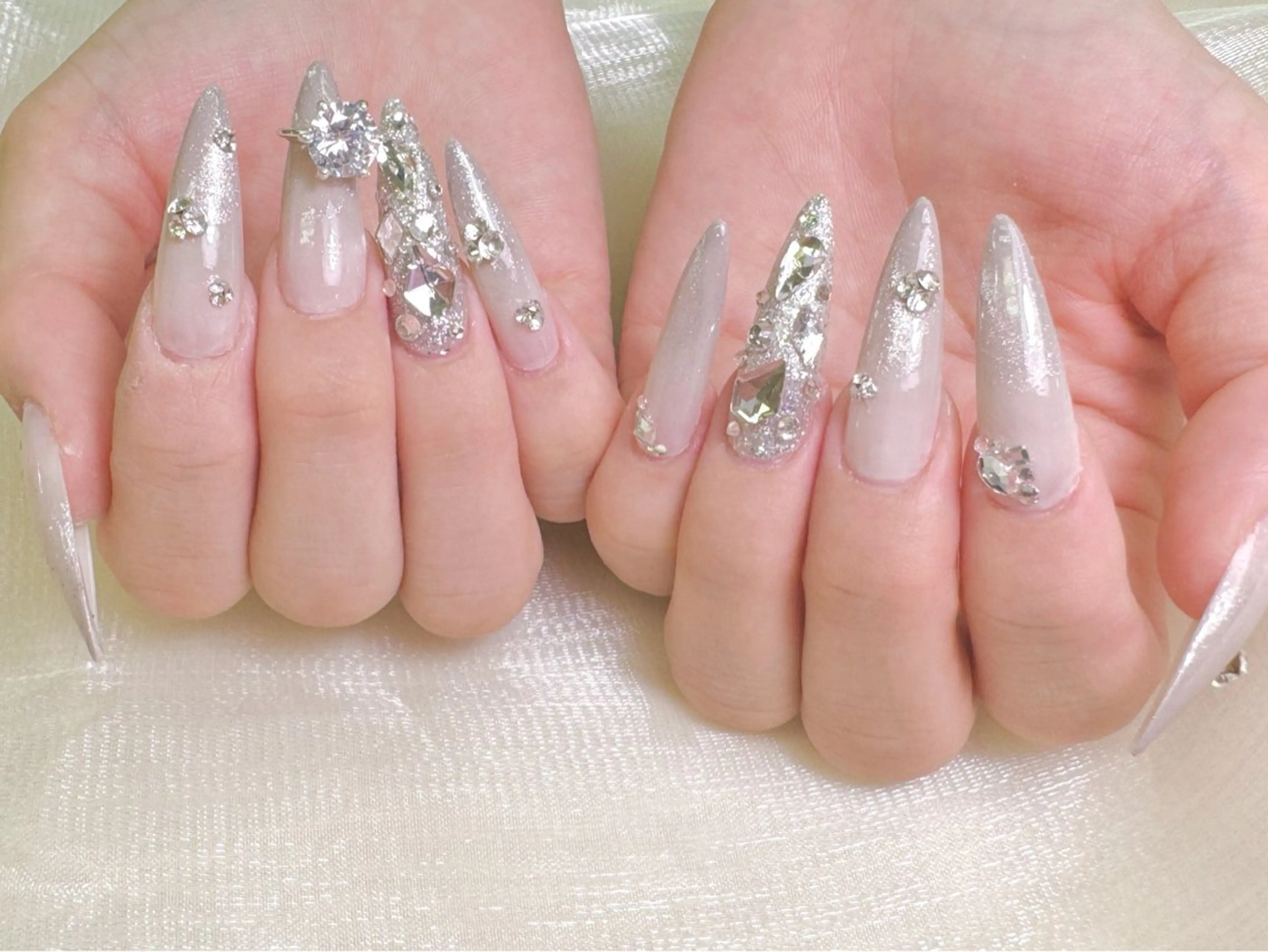 ネイル ロングネイル スカルプネイル ネイルチップ lucky nail 歌舞伎町のネイルデザイン