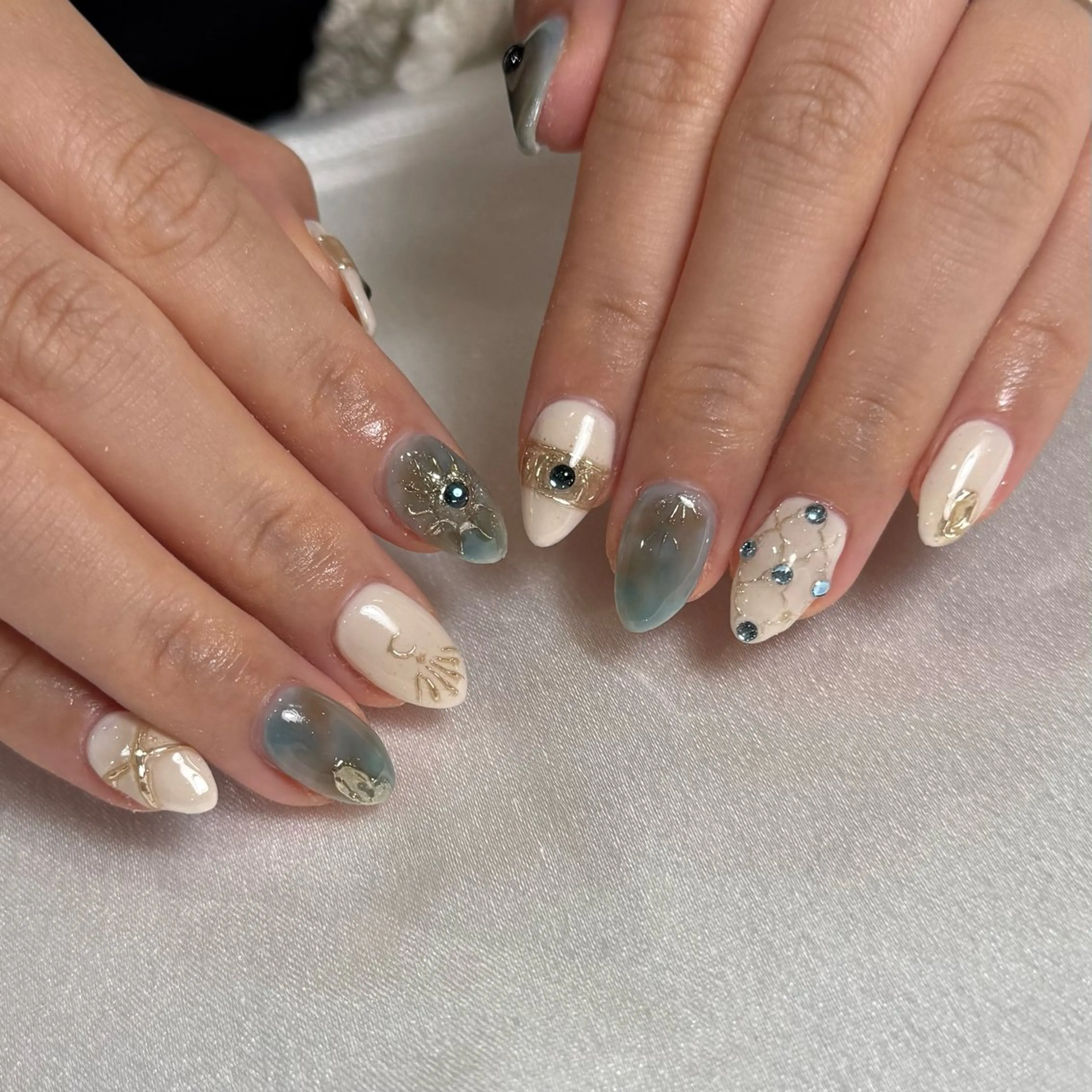 ネイル ハンドネイル LINXS aosaのネイルデザイン